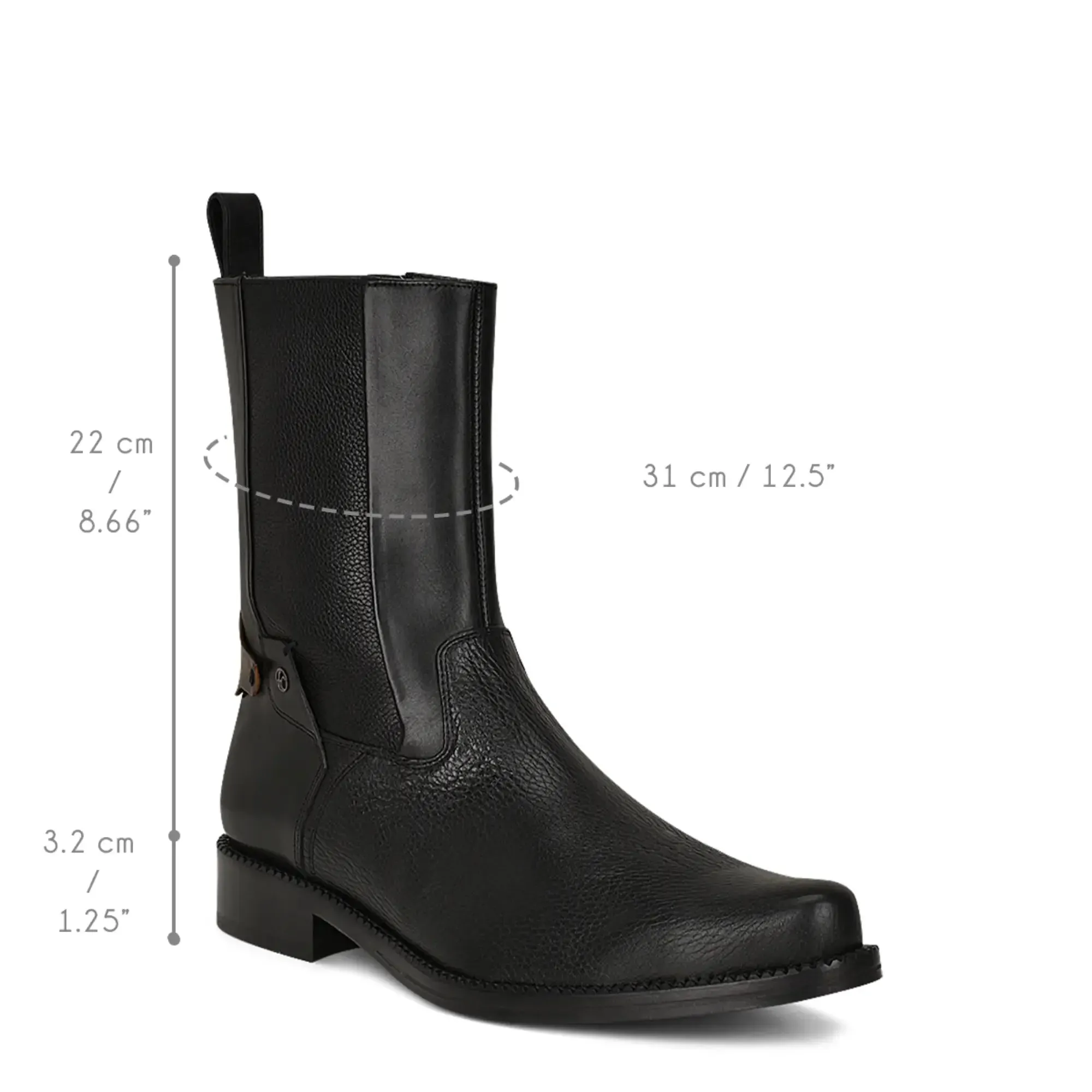 Men Franco Cuadra Deerskin Ankle Boot FC659 - Image 10