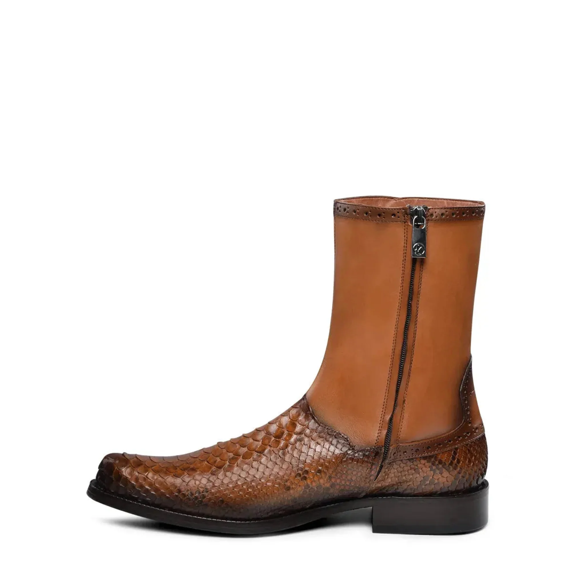 Men Franco Cuadra Python Ankle Boot FC819 - Image 4