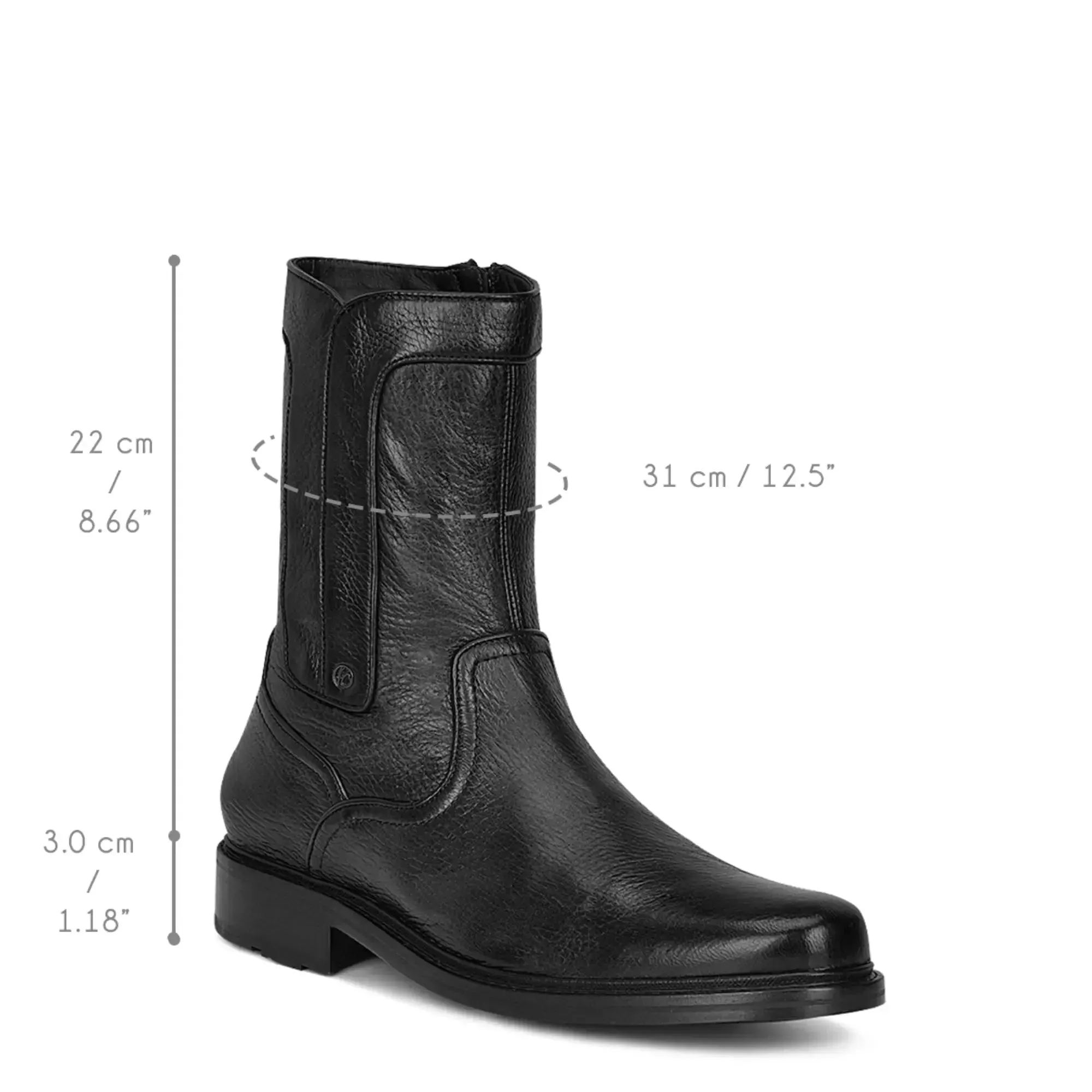 Men Franco Cuadra Deerskin Ankle Boot FC662 - Image 10