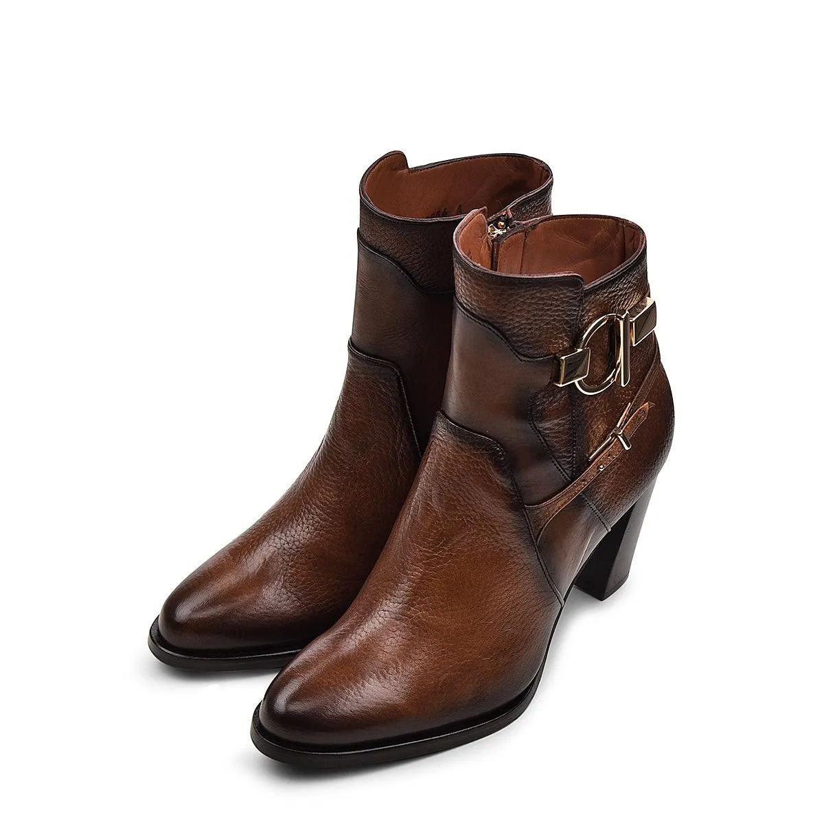 Women Franco Cuadra Deerskin Ankle Boot FC535 - Image 6
