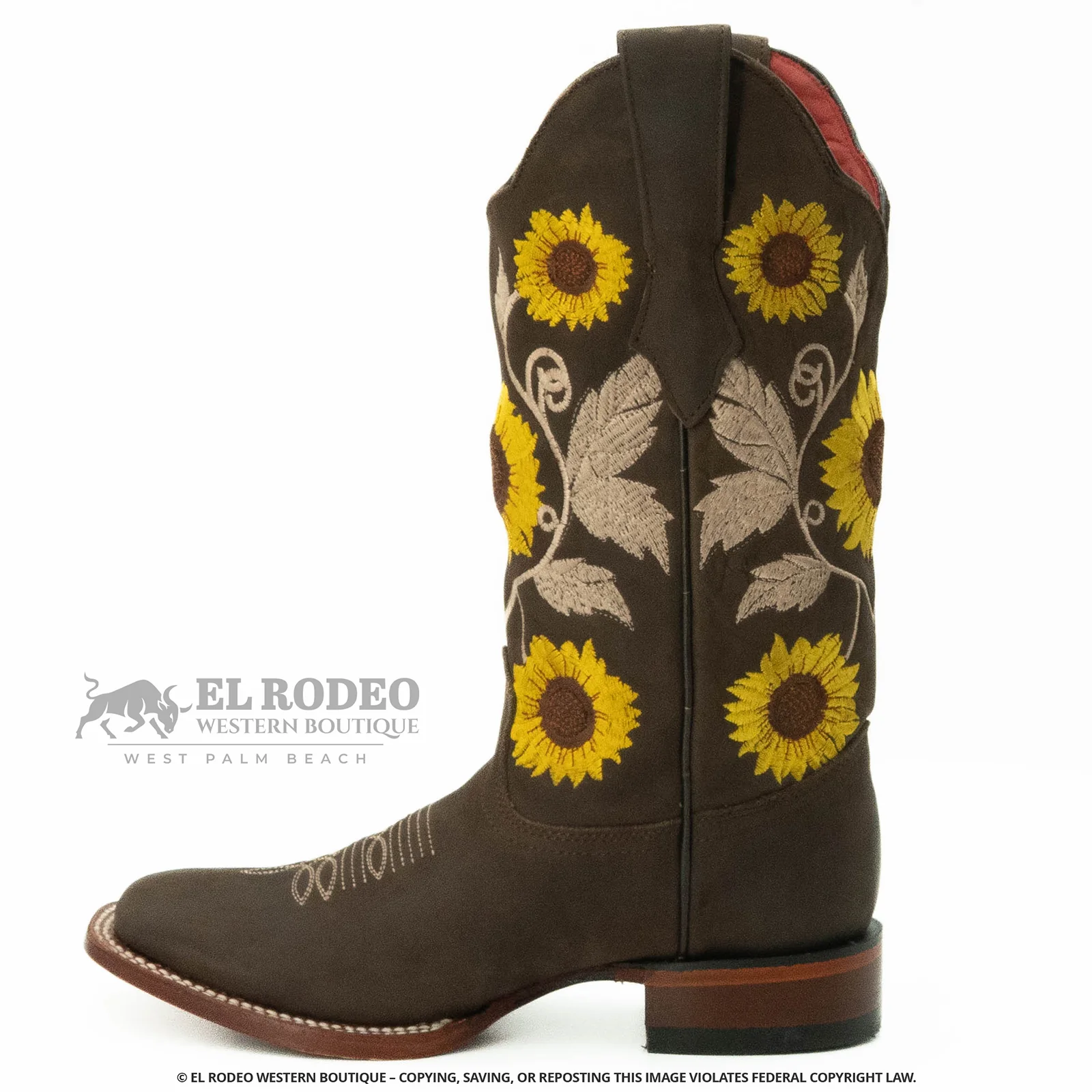 Women Los Altos Cowhide Boots H322G6207 - Image 4