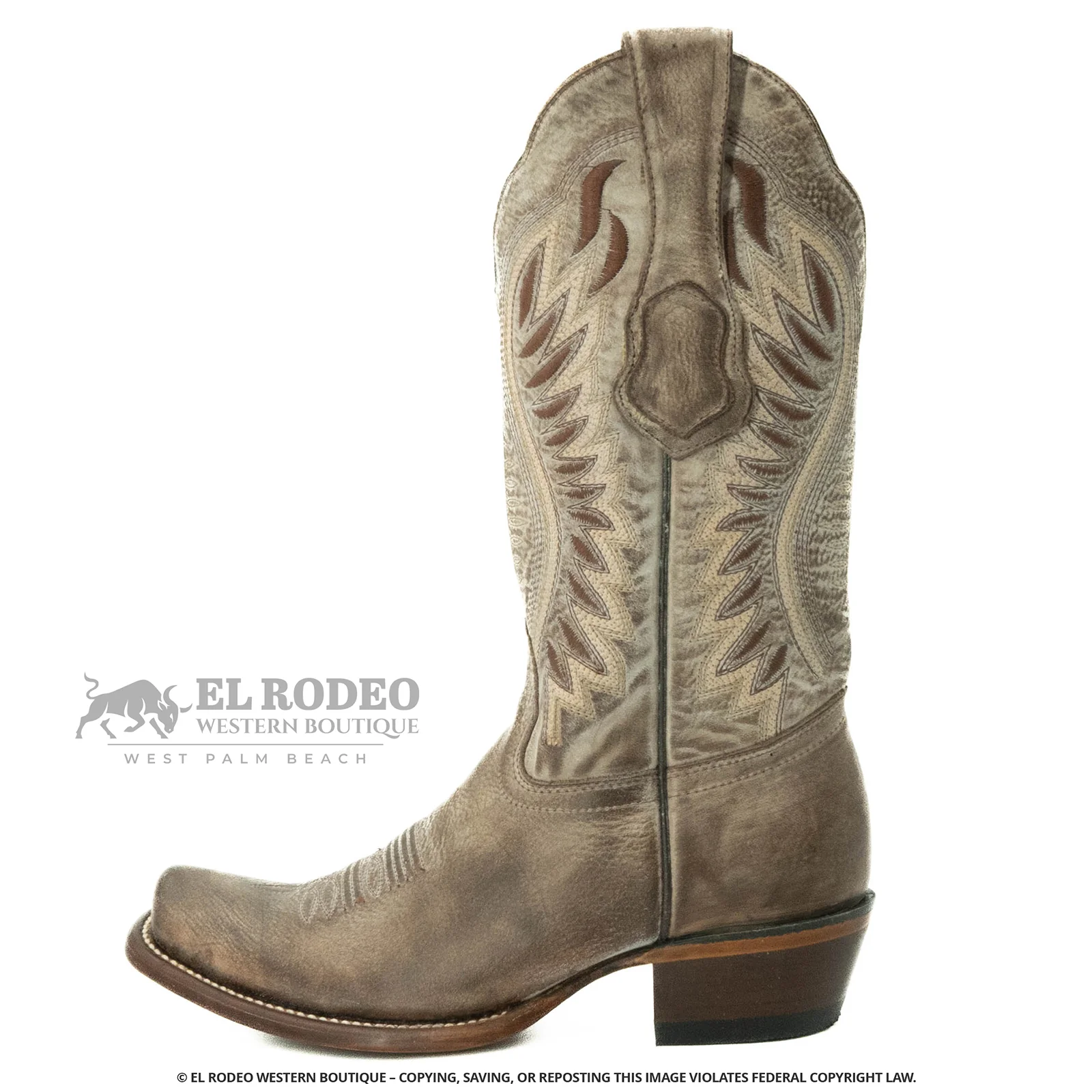 Women Los Altos Cowhide Boots H39N3607 - Image 4