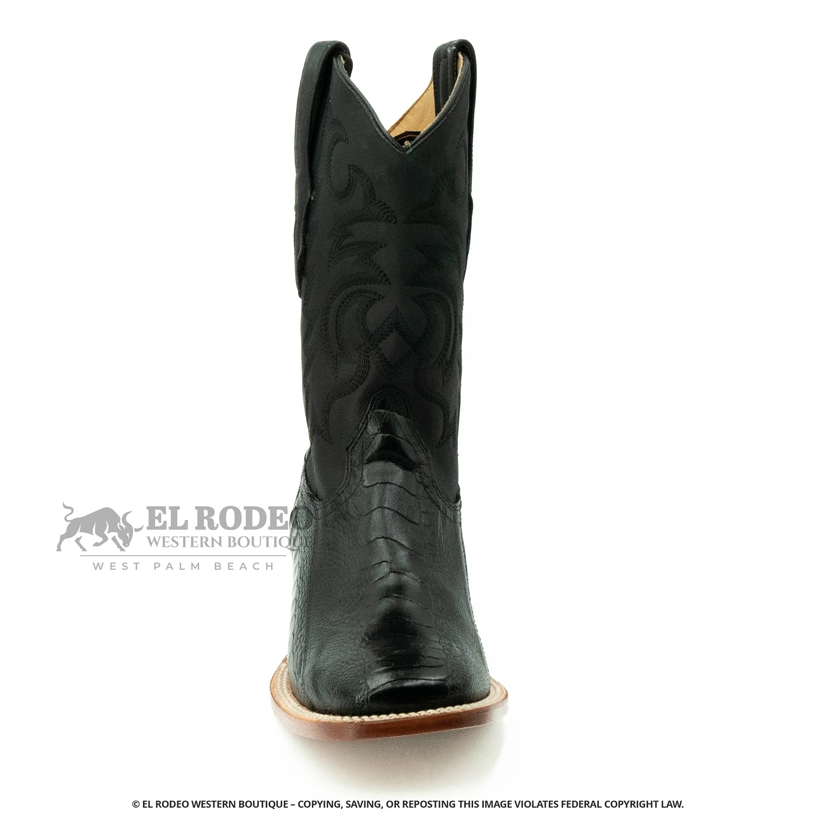 Men Los Altos Ostrich Leg Boots H8220505 - Image 3