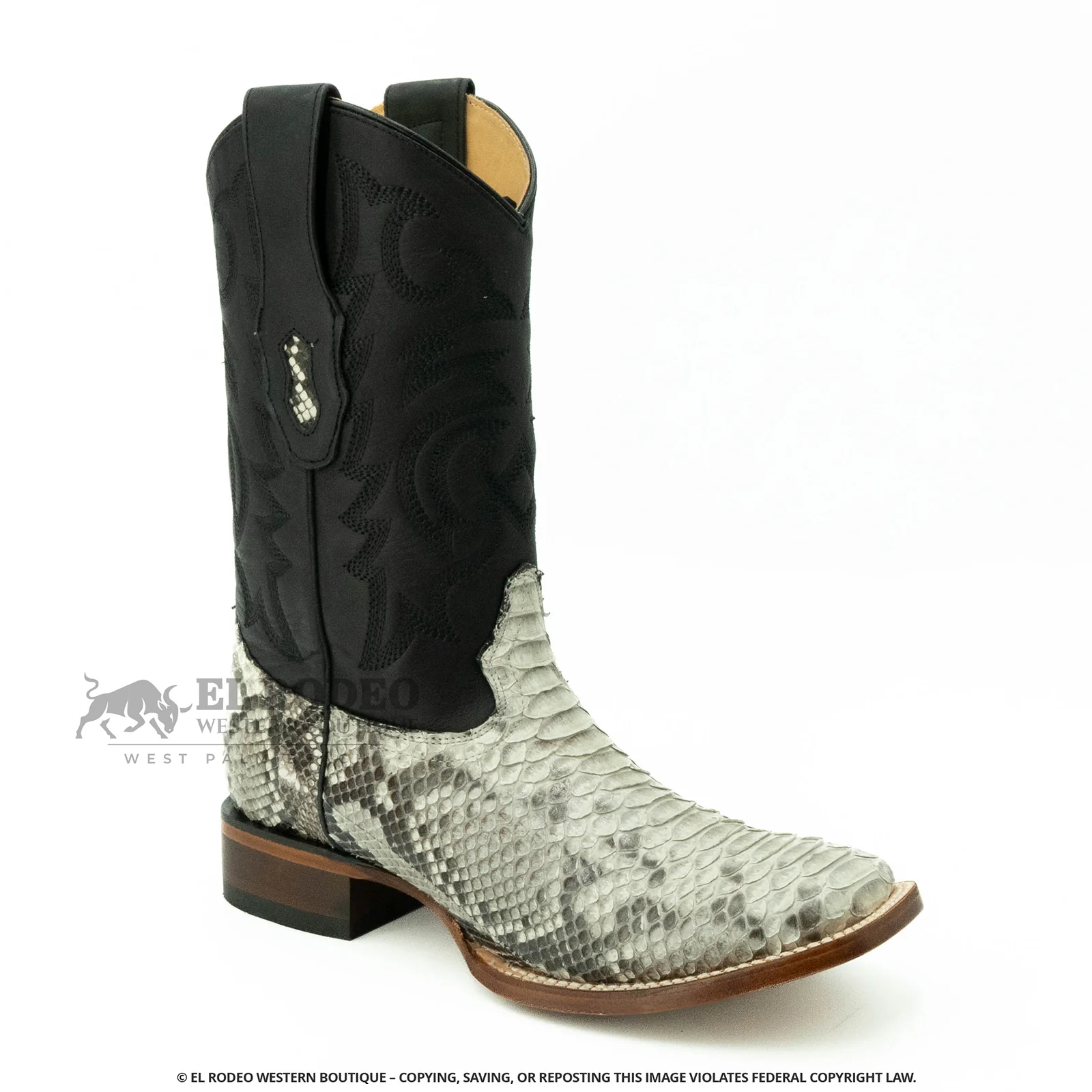 Men Los Altos Python Boots H8225749