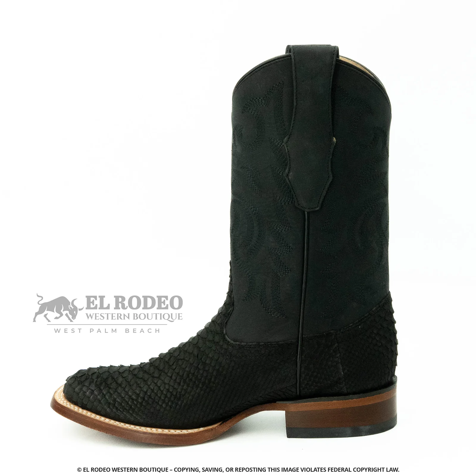 Men Los Altos Python Boots H822N5705 - Image 4