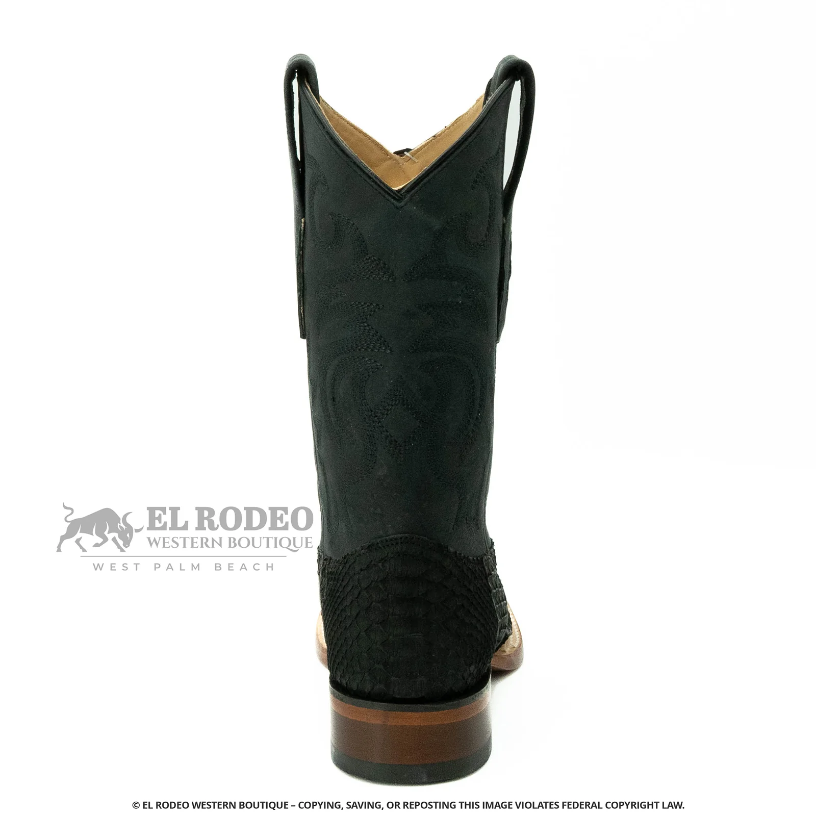 Men Los Altos Python Boots H822N5705 - Image 5