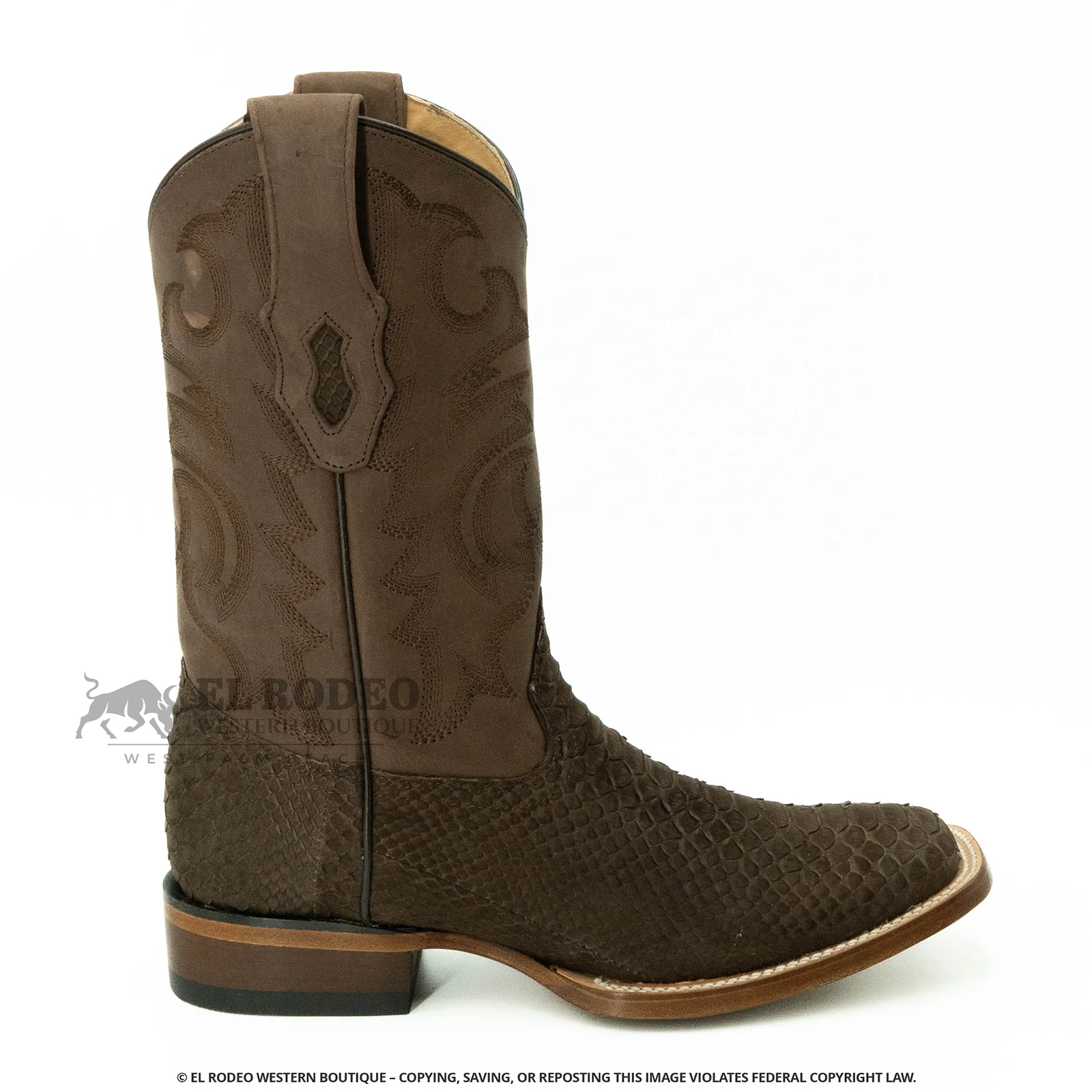 Men Los Altos Python Boots H822N5707 - Image 2