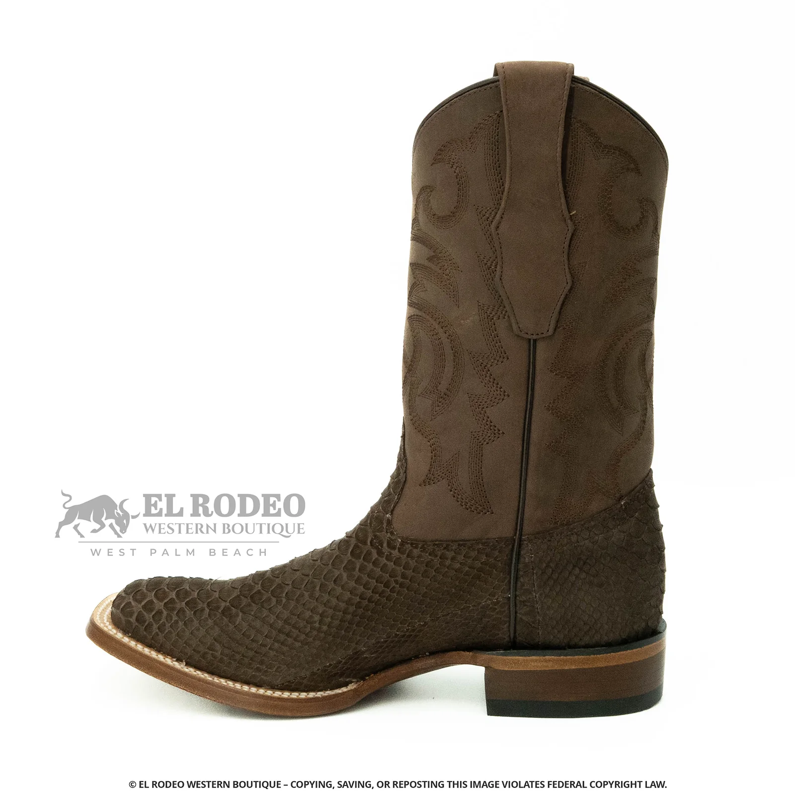 Men Los Altos Python Boots H822N5707 - Image 4
