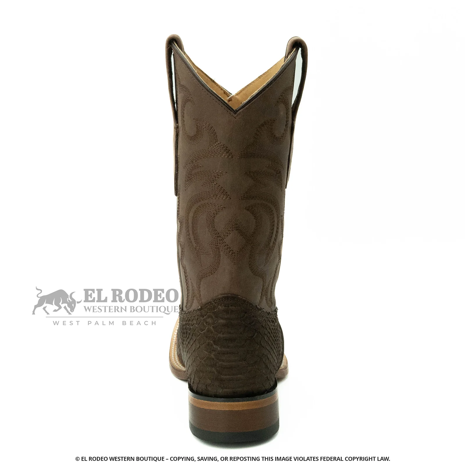 Men Los Altos Python Boots H822N5707 - Image 5