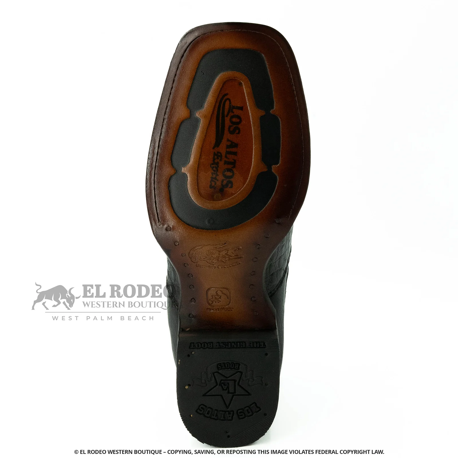 Men Los Altos Caiman Ankle Boot H82BV8205 - Image 7