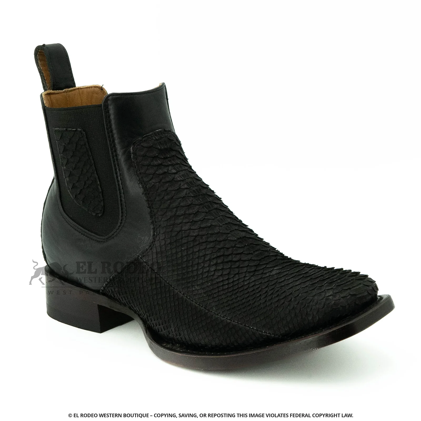 Men Los Altos Python Ankle Boot H82BVN5705