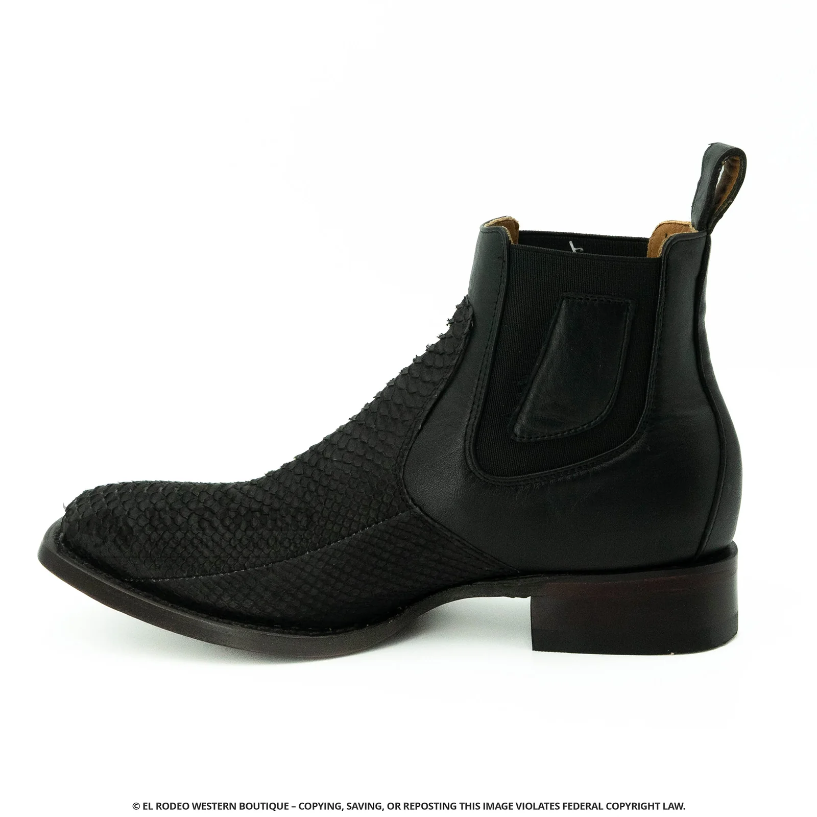 Men Los Altos Python Ankle Boot H82BVN5705 - Image 4