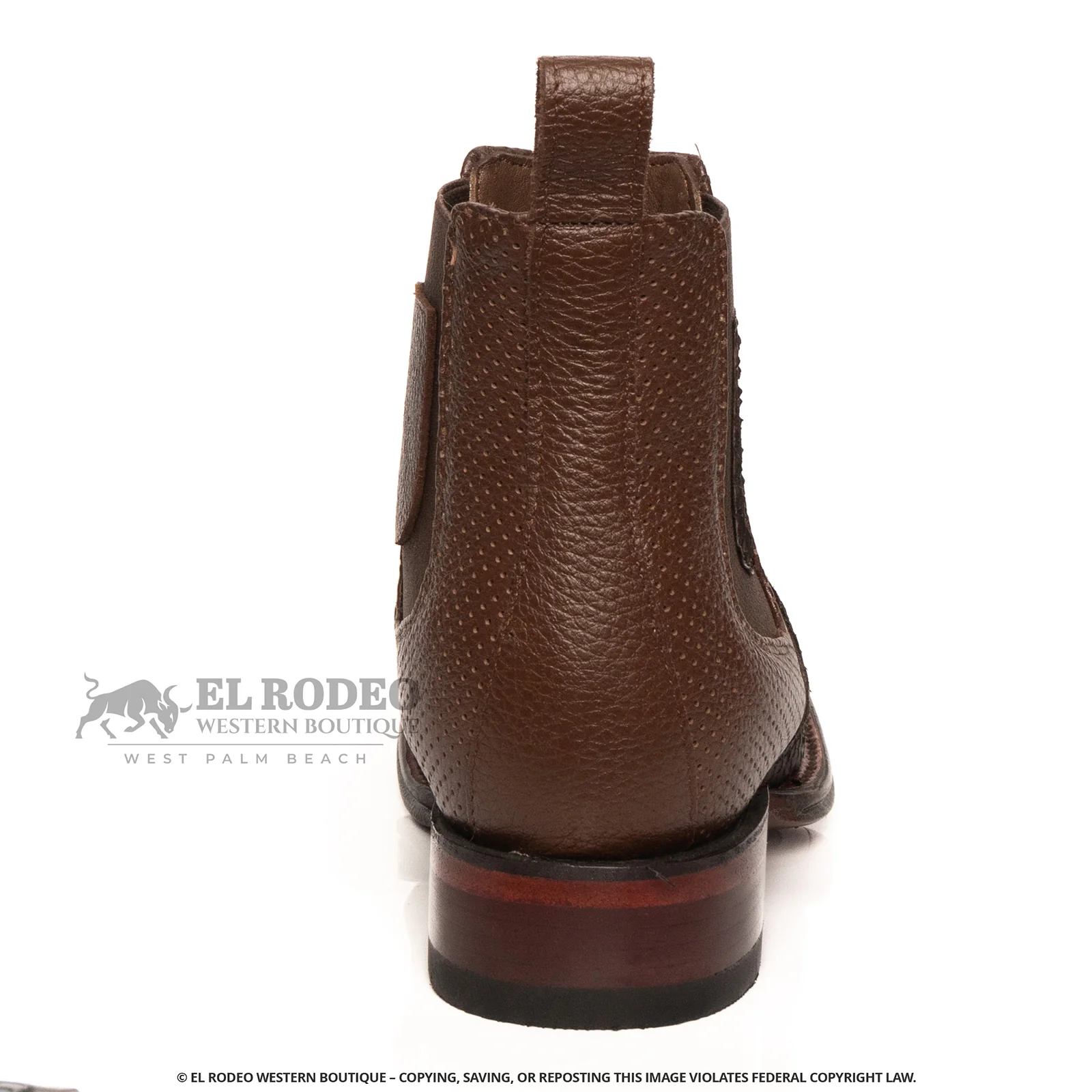 Men Los Altos Python Ankle Boots H82BVN5707 - Image 5