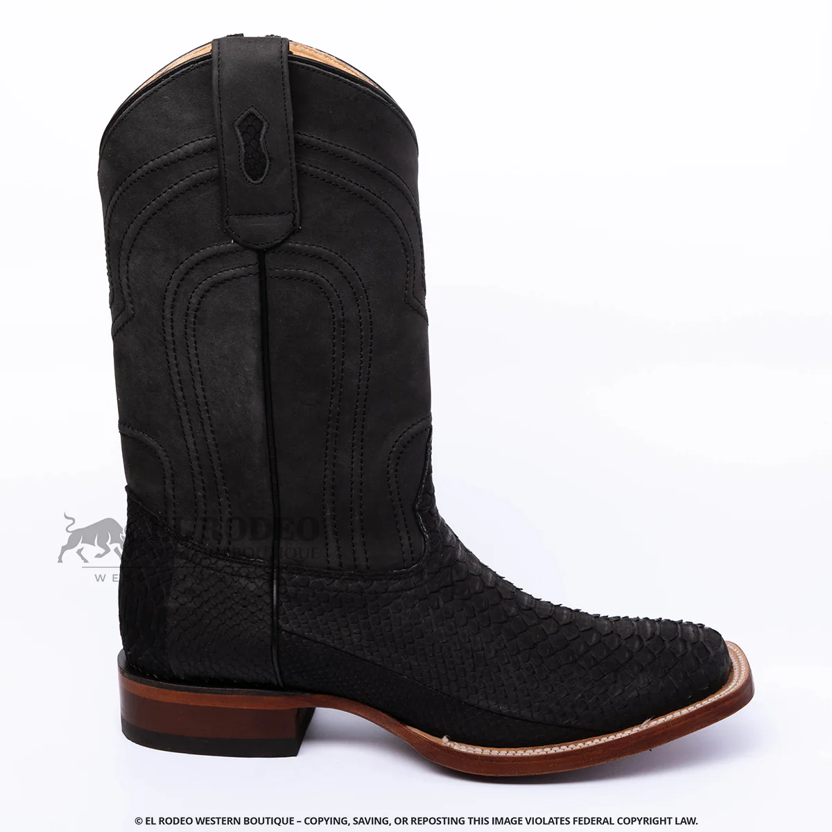 Men Los Altos Python Boots H82ZN5705 - Image 2