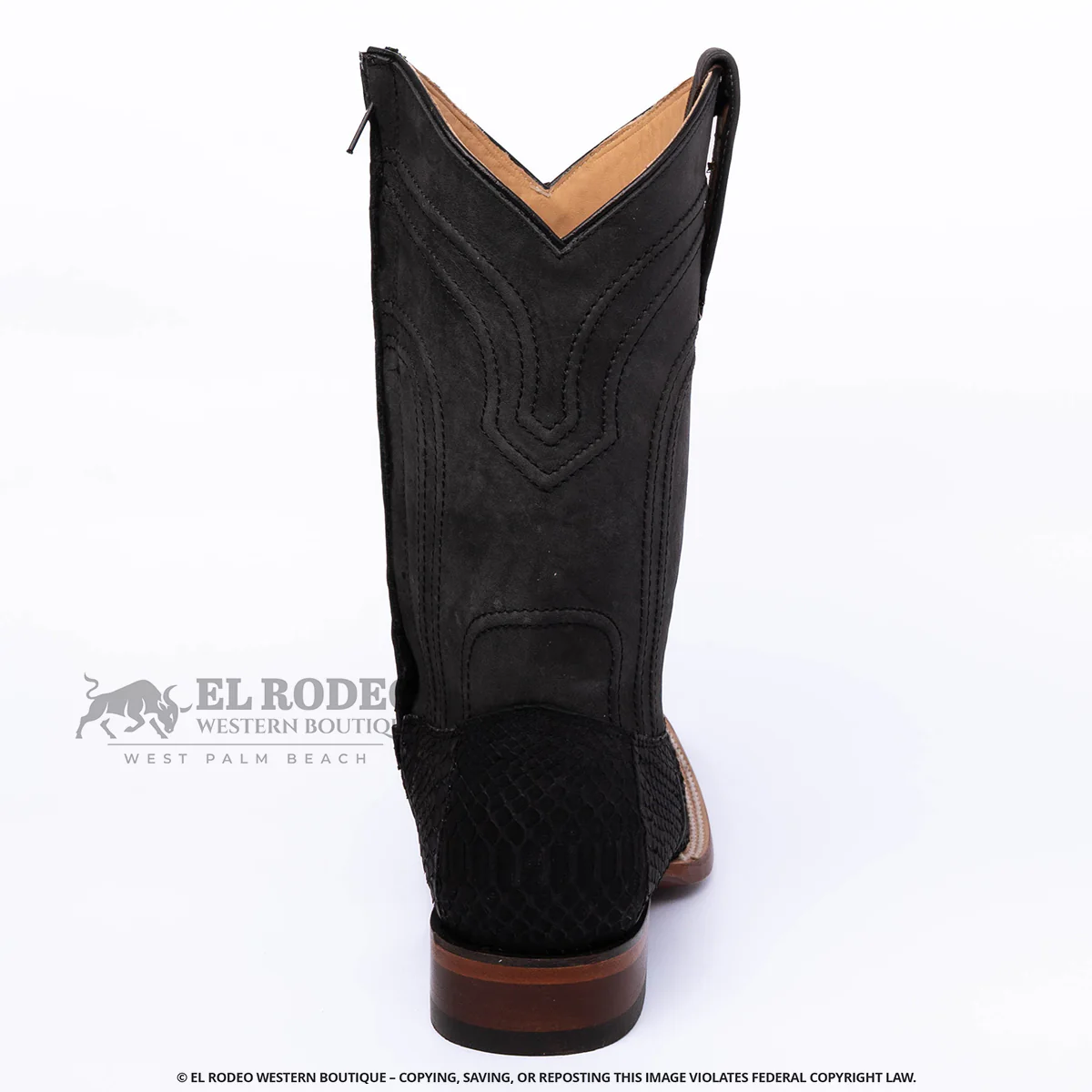 Men Los Altos Python Boots H82ZN5705 - Image 5
