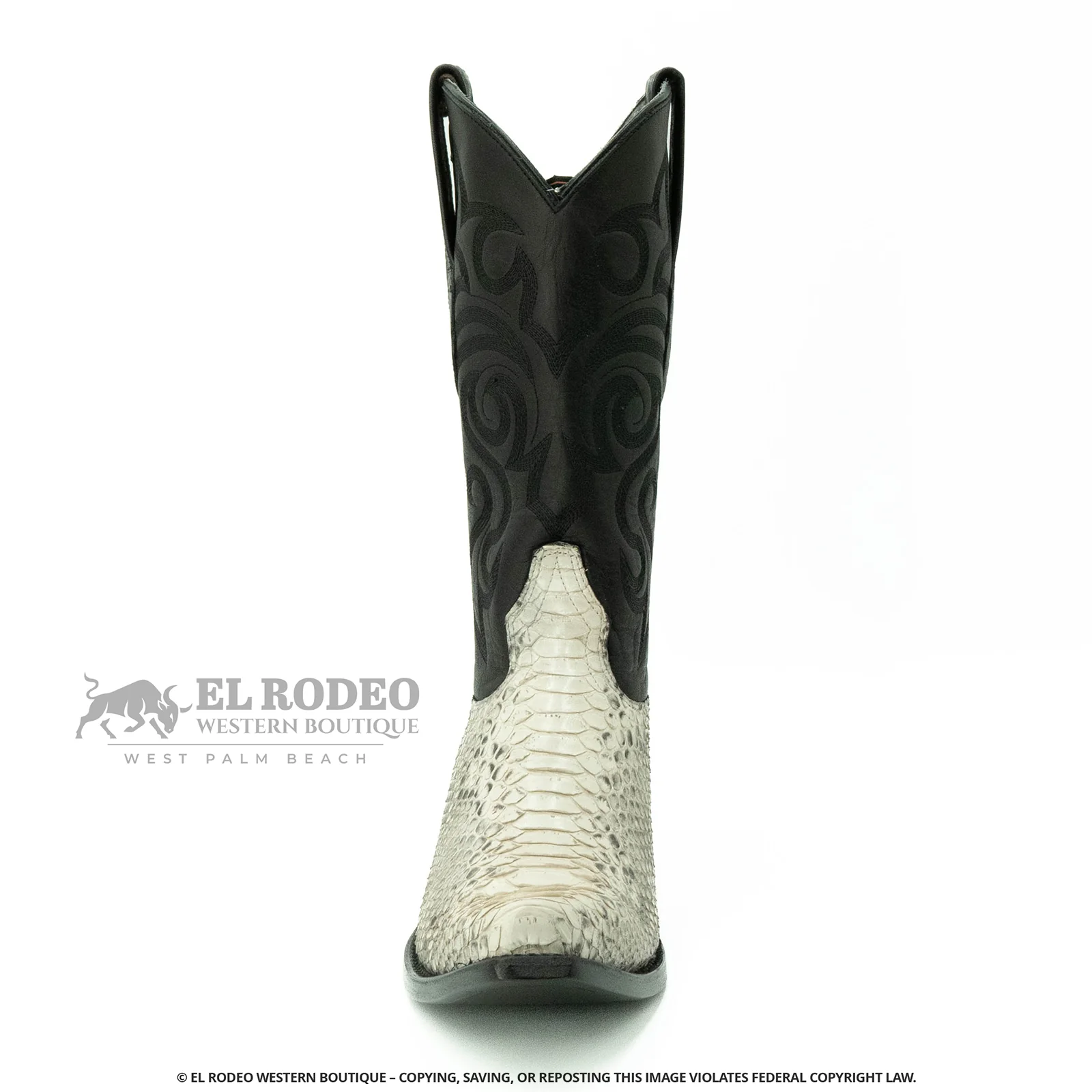 Men Los Altos Python Boots H945749 - Image 3
