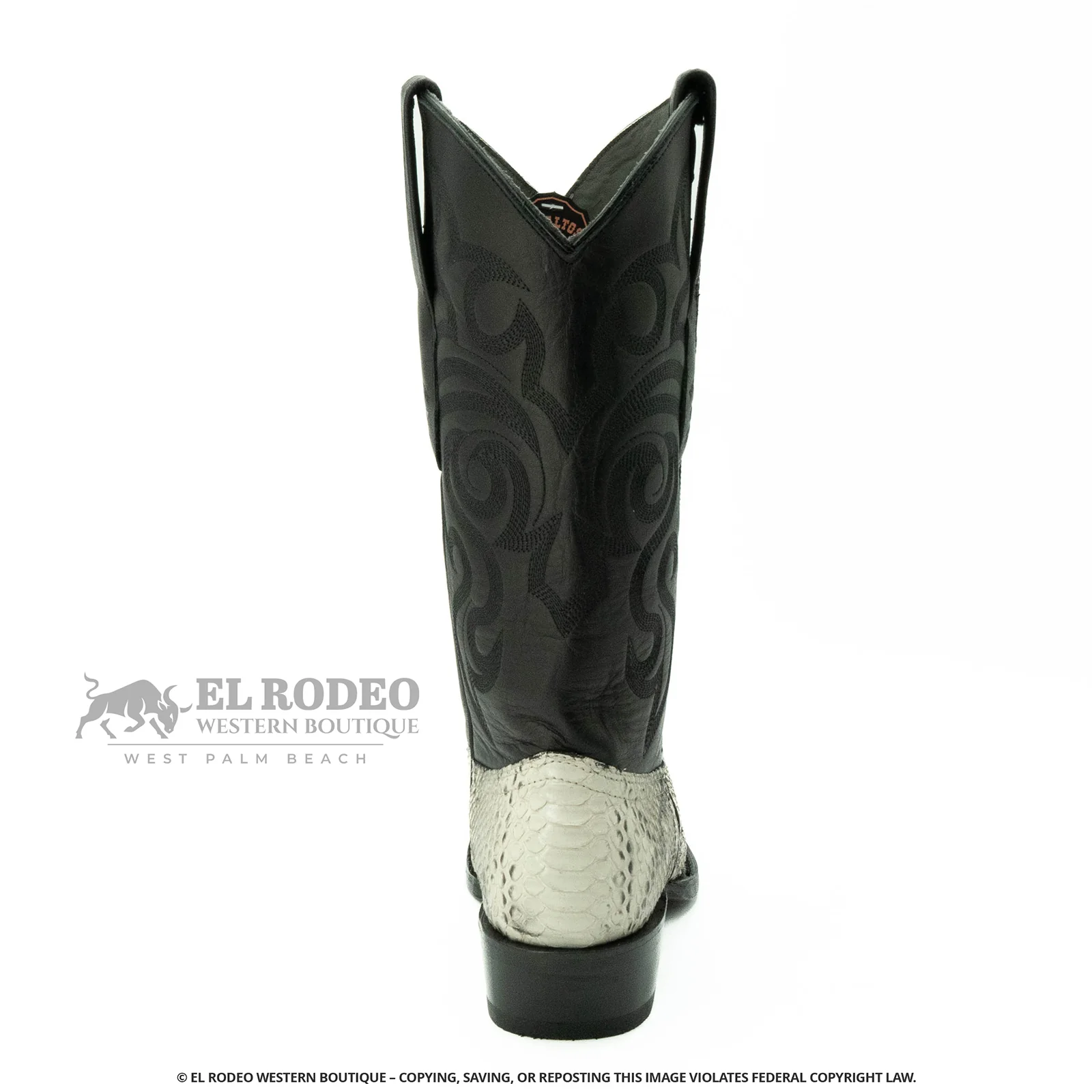 Men Los Altos Python Boots H945749 - Image 5