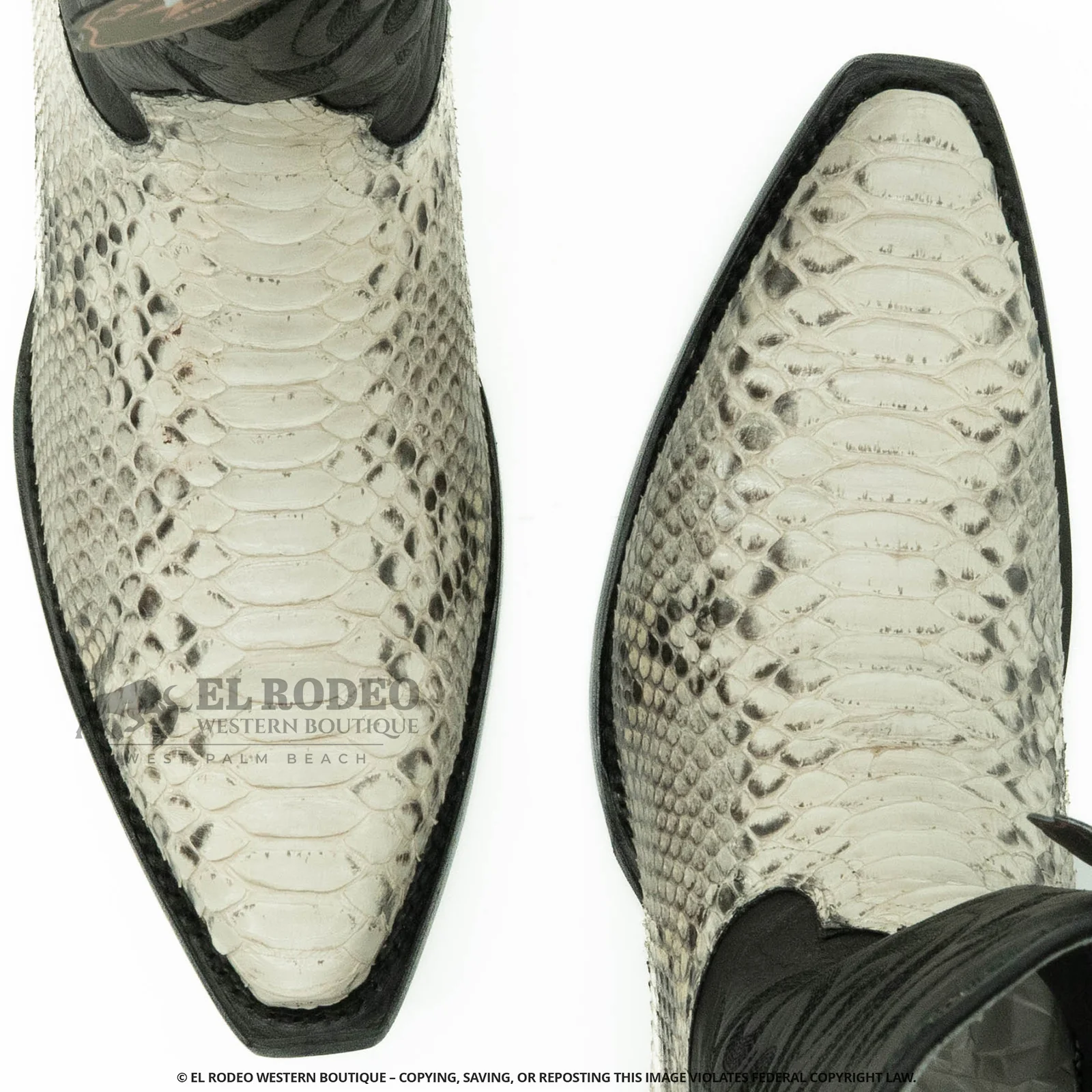 Men Los Altos Python Boots H945749 - Image 7