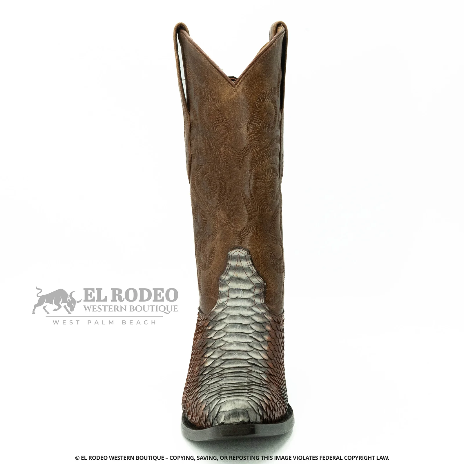 Men Los Altos Python Boots H945788 - Image 3