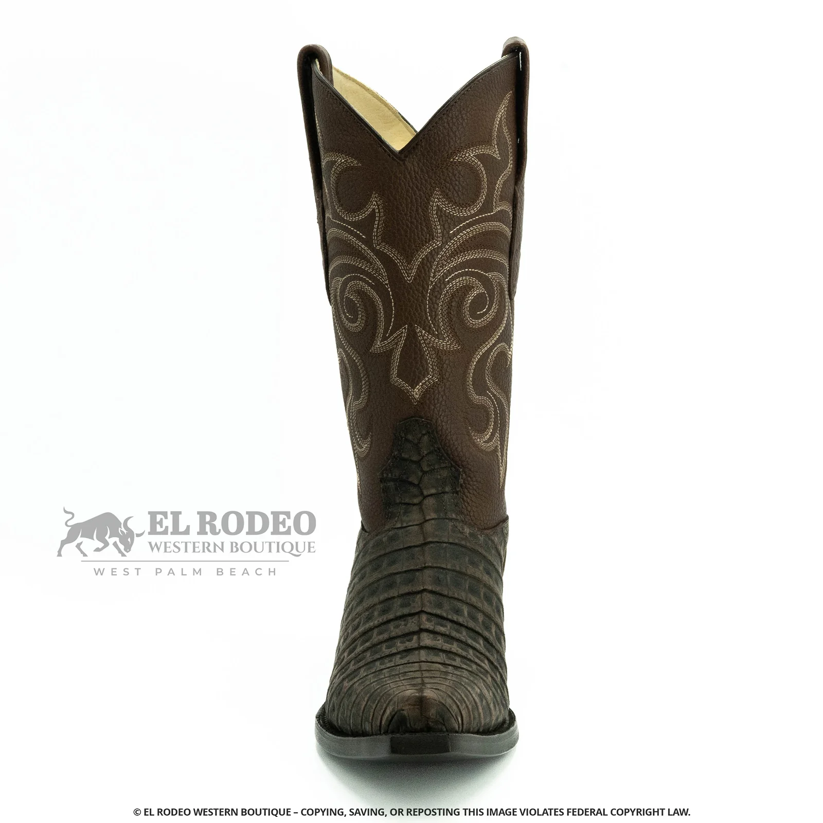 Men Los Altos Caiman Boots H948235 - Image 3