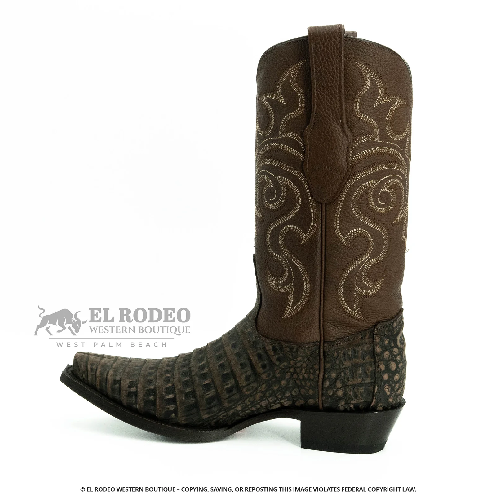 Men Los Altos Caiman Boots H948235 - Image 4