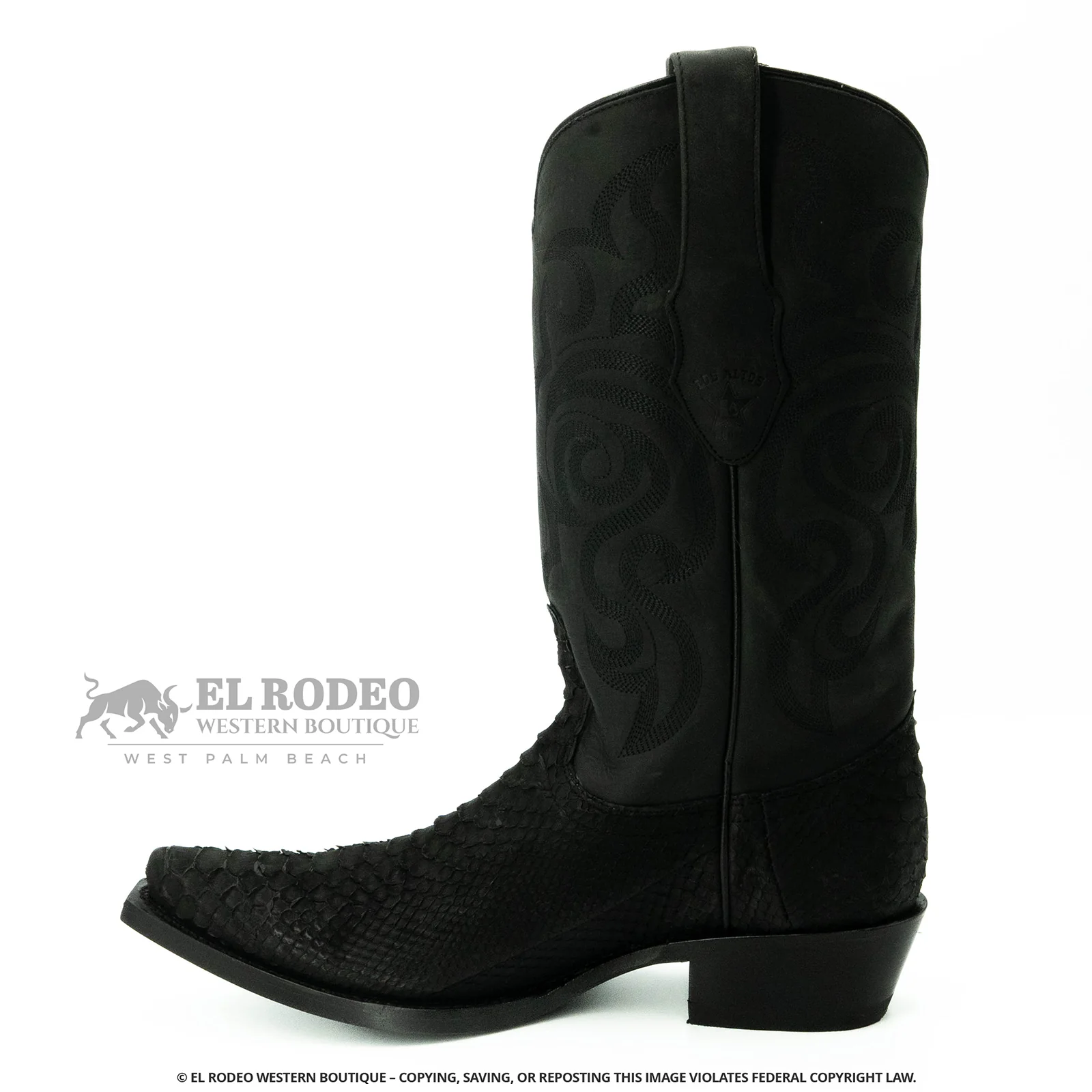 Men Los Altos Python Boots H94N5705 - Image 4