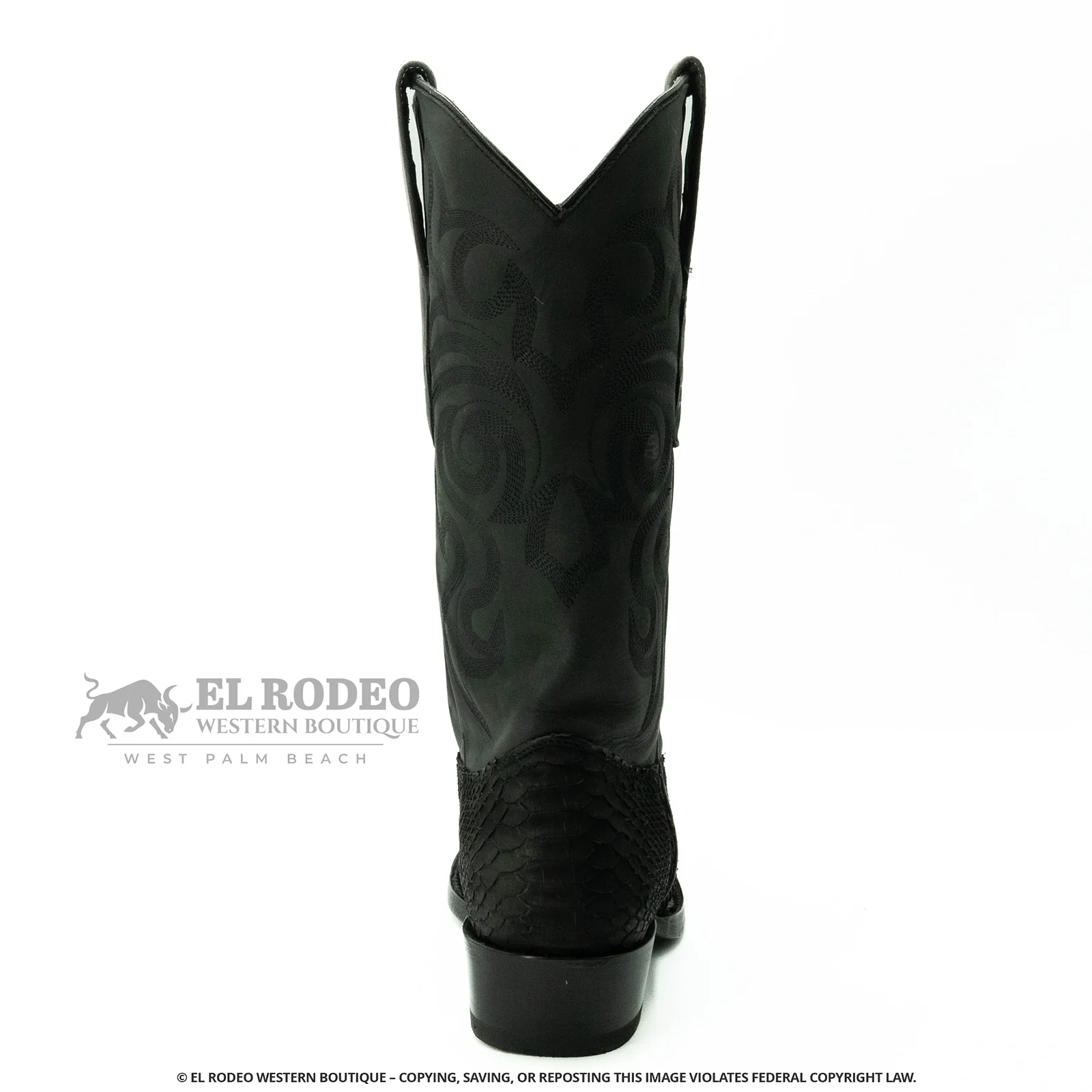 Men Los Altos Python Boots H94N5705 - Image 5