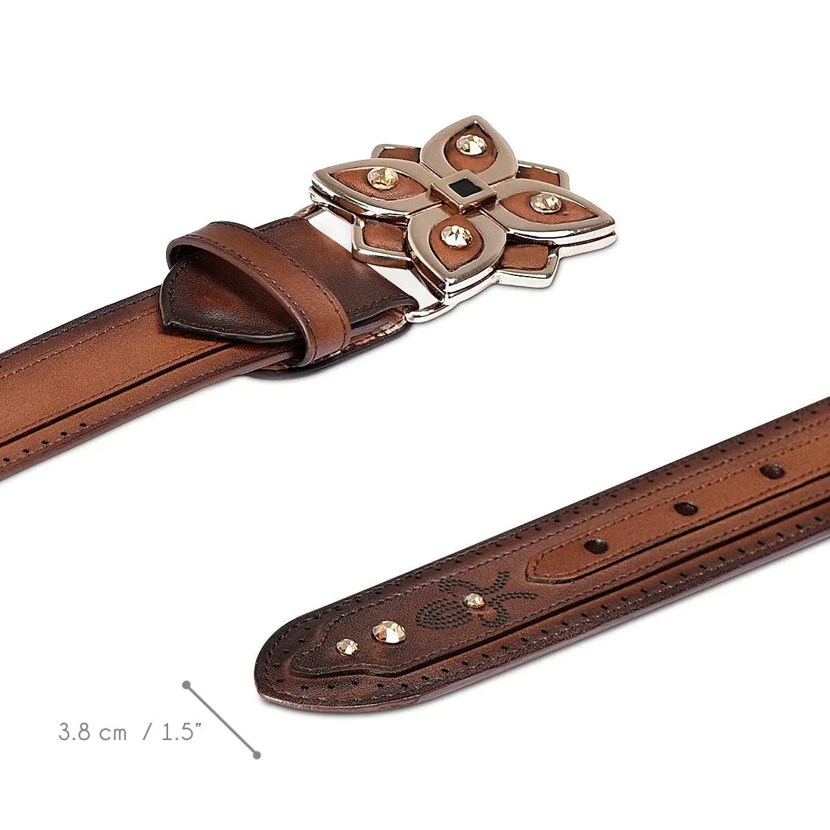 Women Cuadra Cowhide Belt BC270 - Image 4