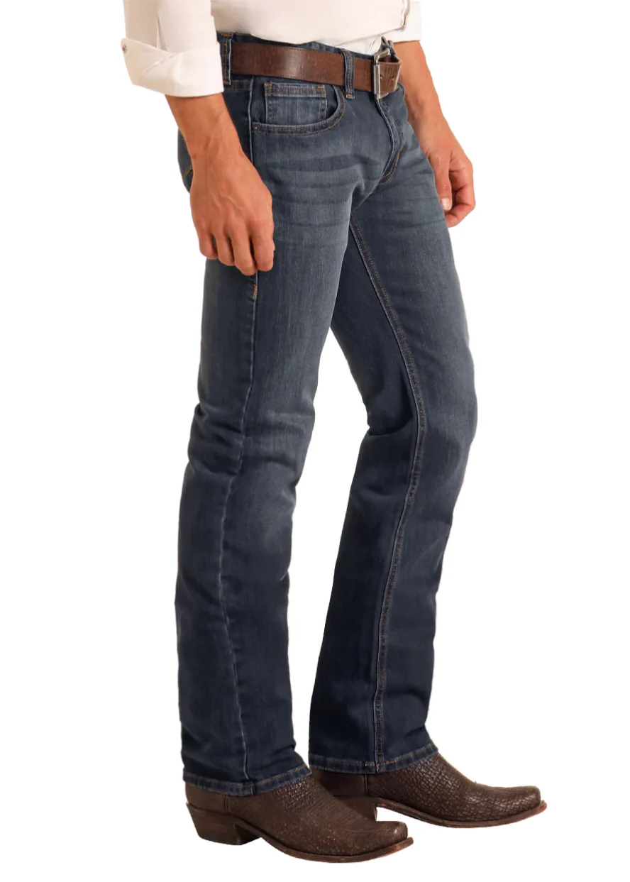 Men Rock&Roll Revolver Straight Indigo Jean M1R6205 - Image 3