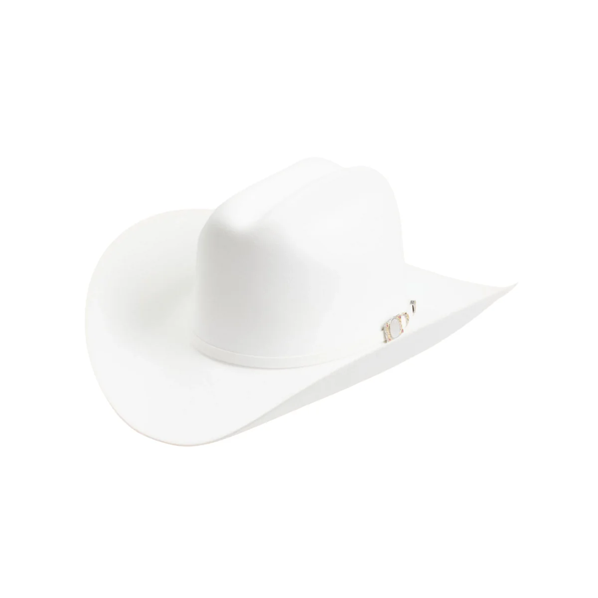 100X Independencia White Larry Mahans Fur Felt Hat
