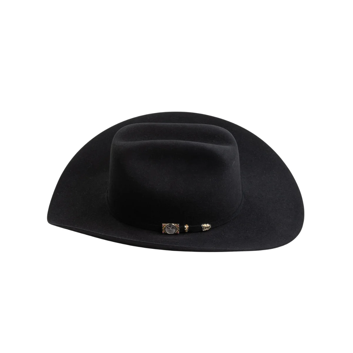100X Independencia Black Larry Mahans Fur Felt Hat - Image 3