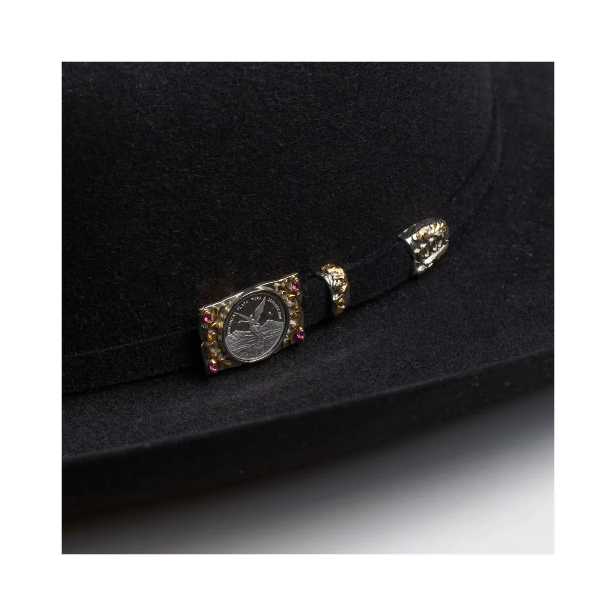 100X Independencia Black Larry Mahans Fur Felt Hat - Image 5