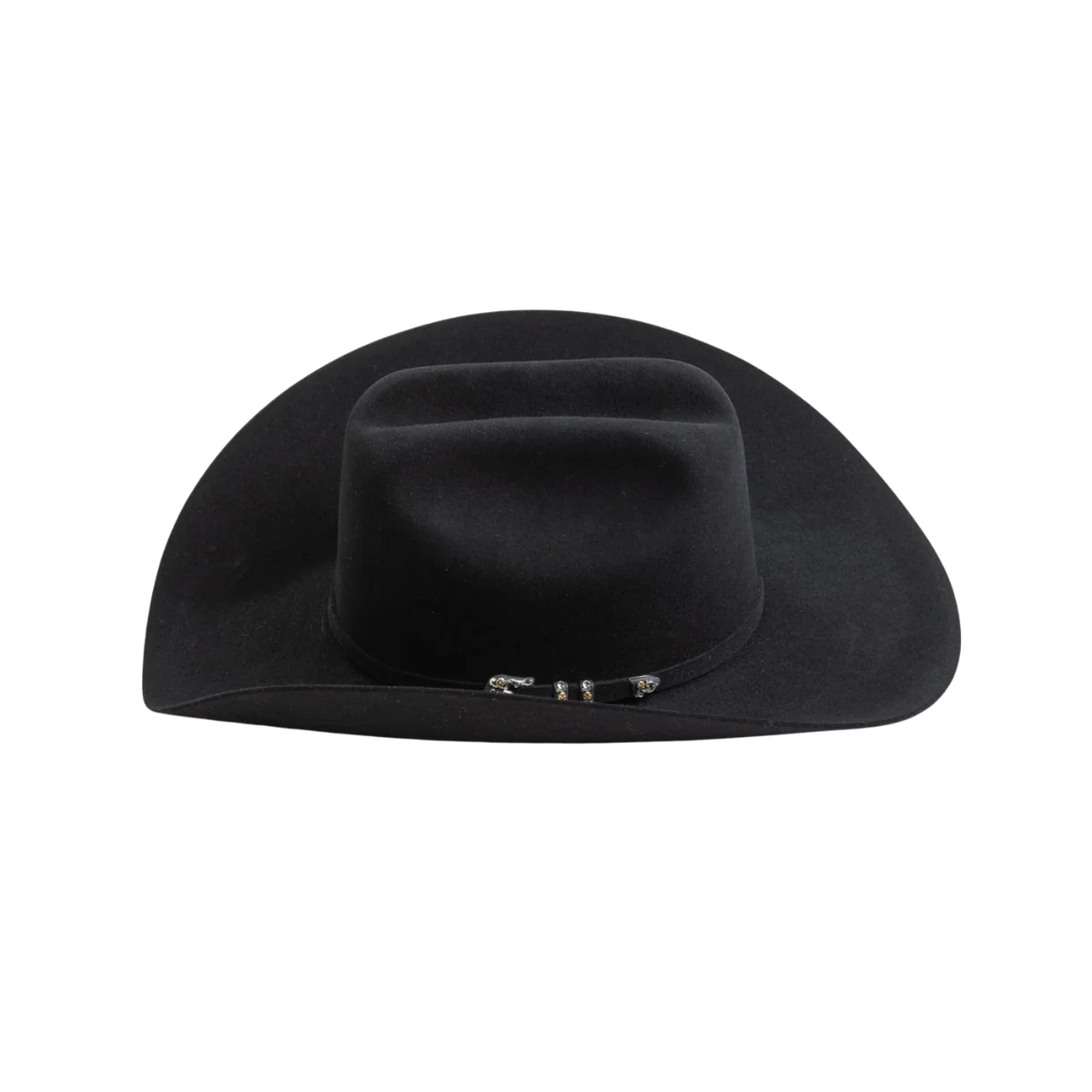 10X Jerarca Black Larry Mahans Fur Felt Hat - Image 3