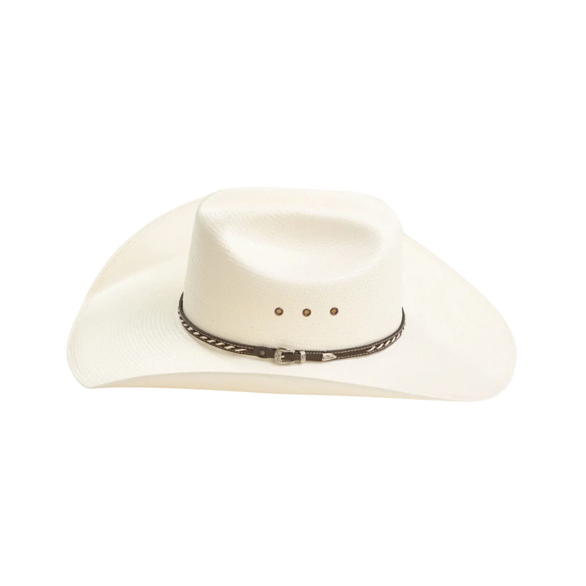 10X Austin Ivory Larry Mahans Straw Hat - Image 3
