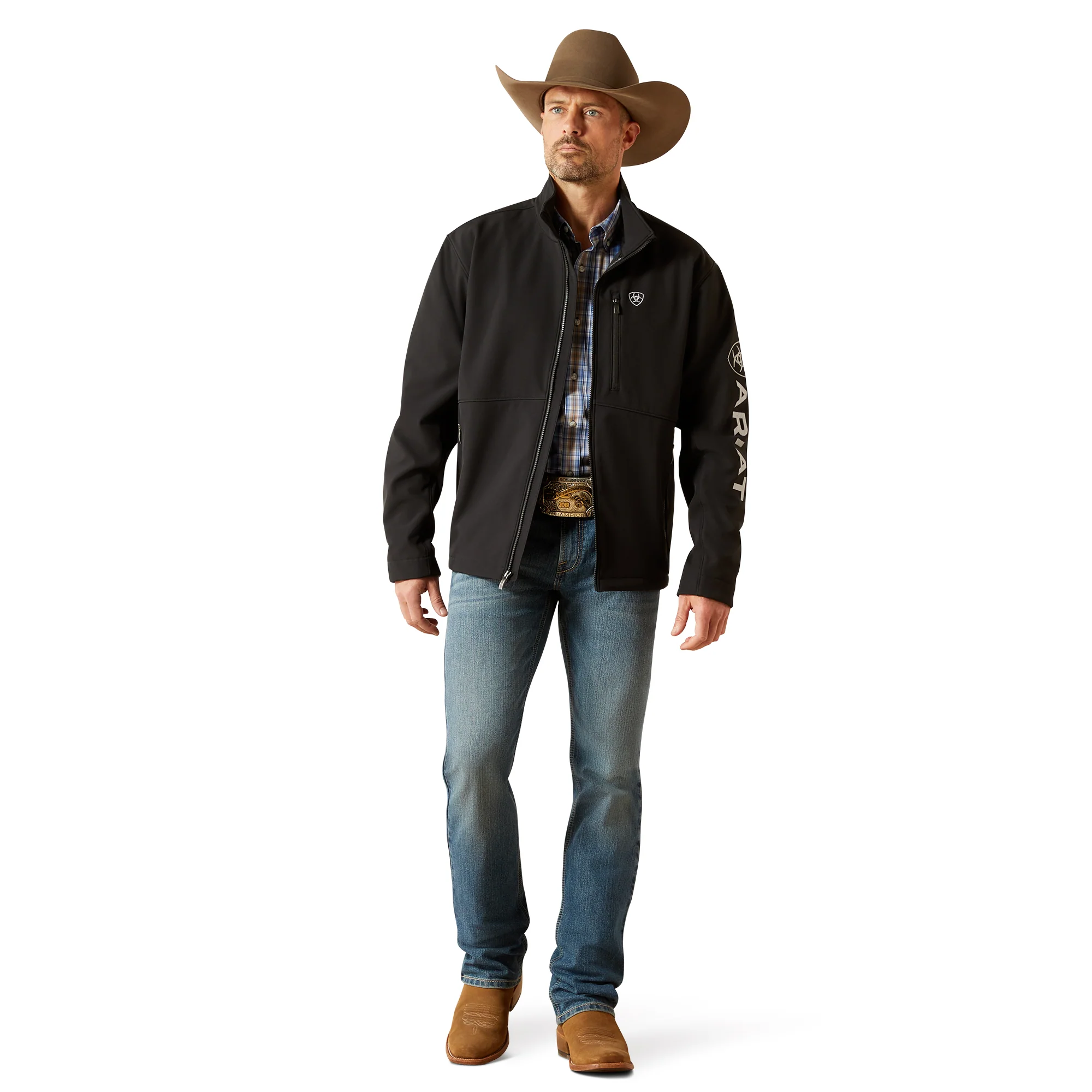Men Ariat Jacket Softshell 10062578 - Image 5