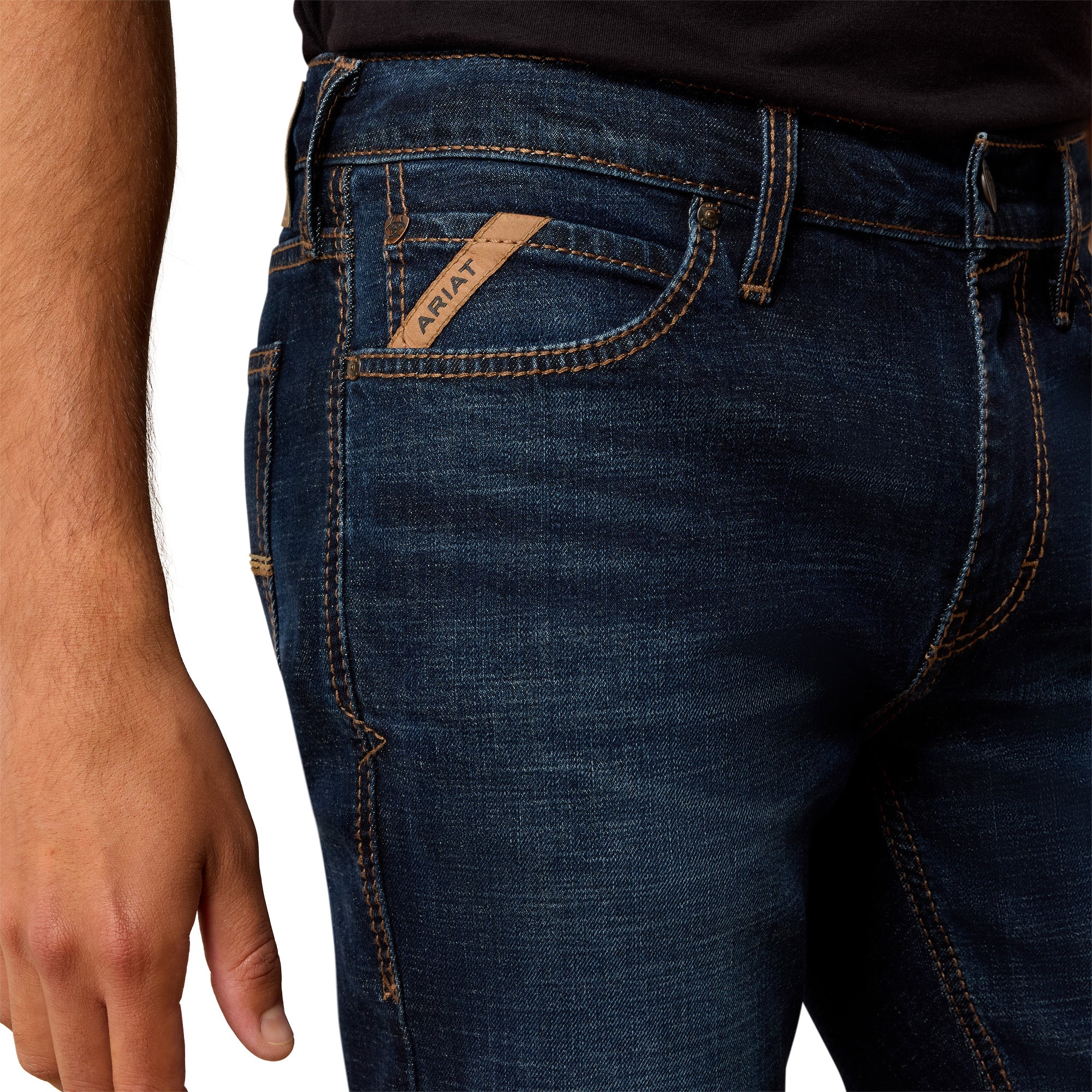 Men Ariat Jean M8 Brock 10073010 - Image 2