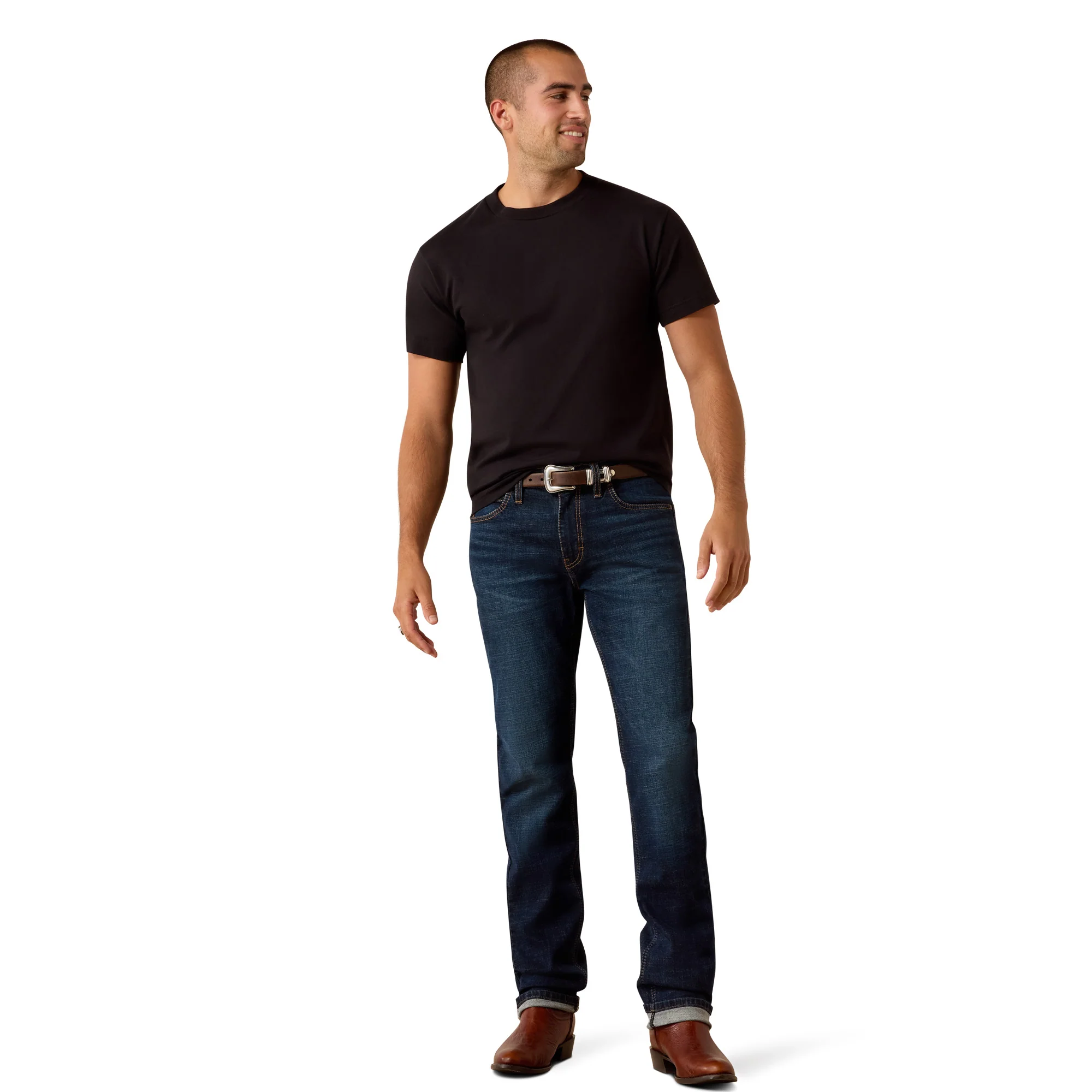 Men Ariat Jean M8 Brock 10073010 - Image 6