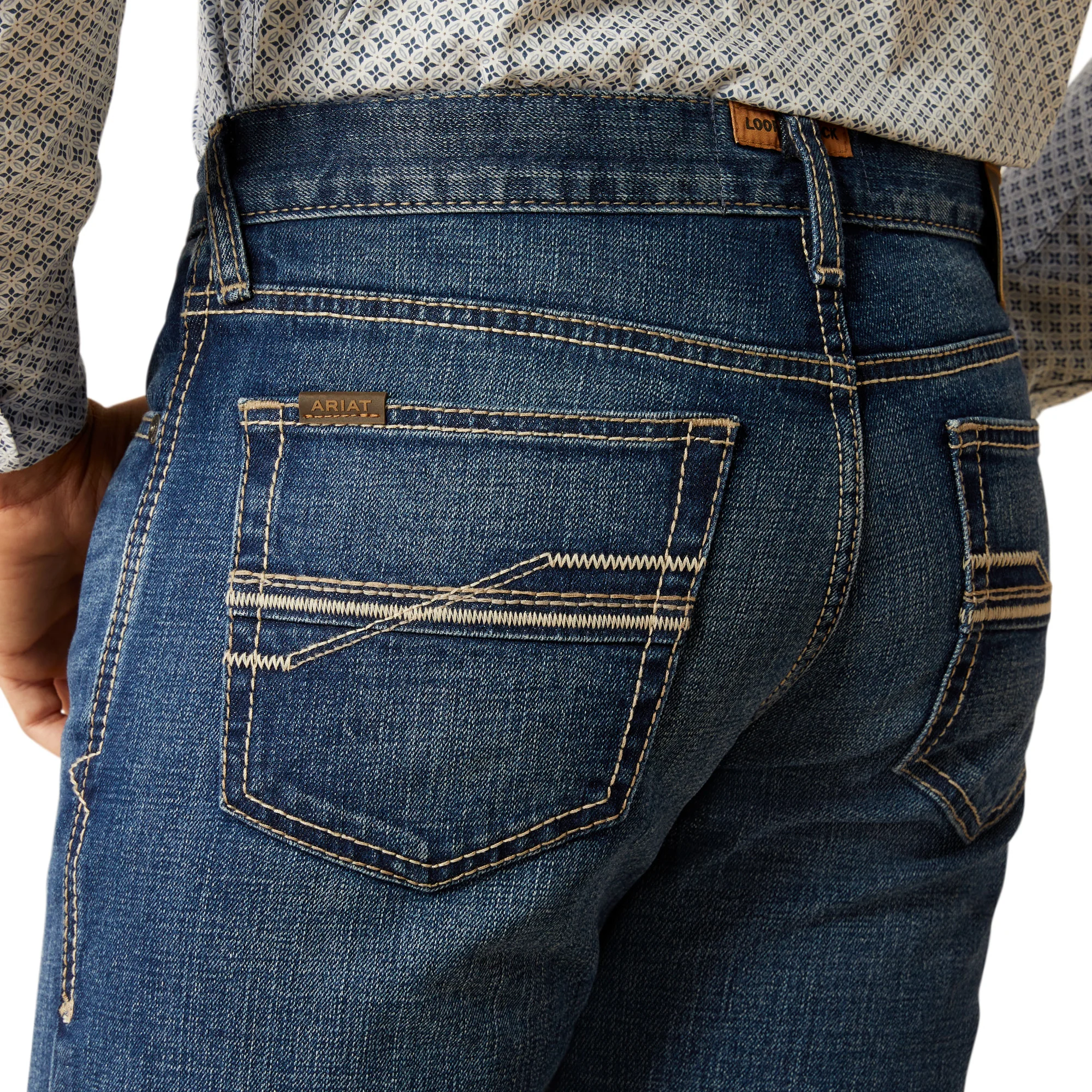 Men Ariat Jeans Ashton Slim 10053550 - Image 4