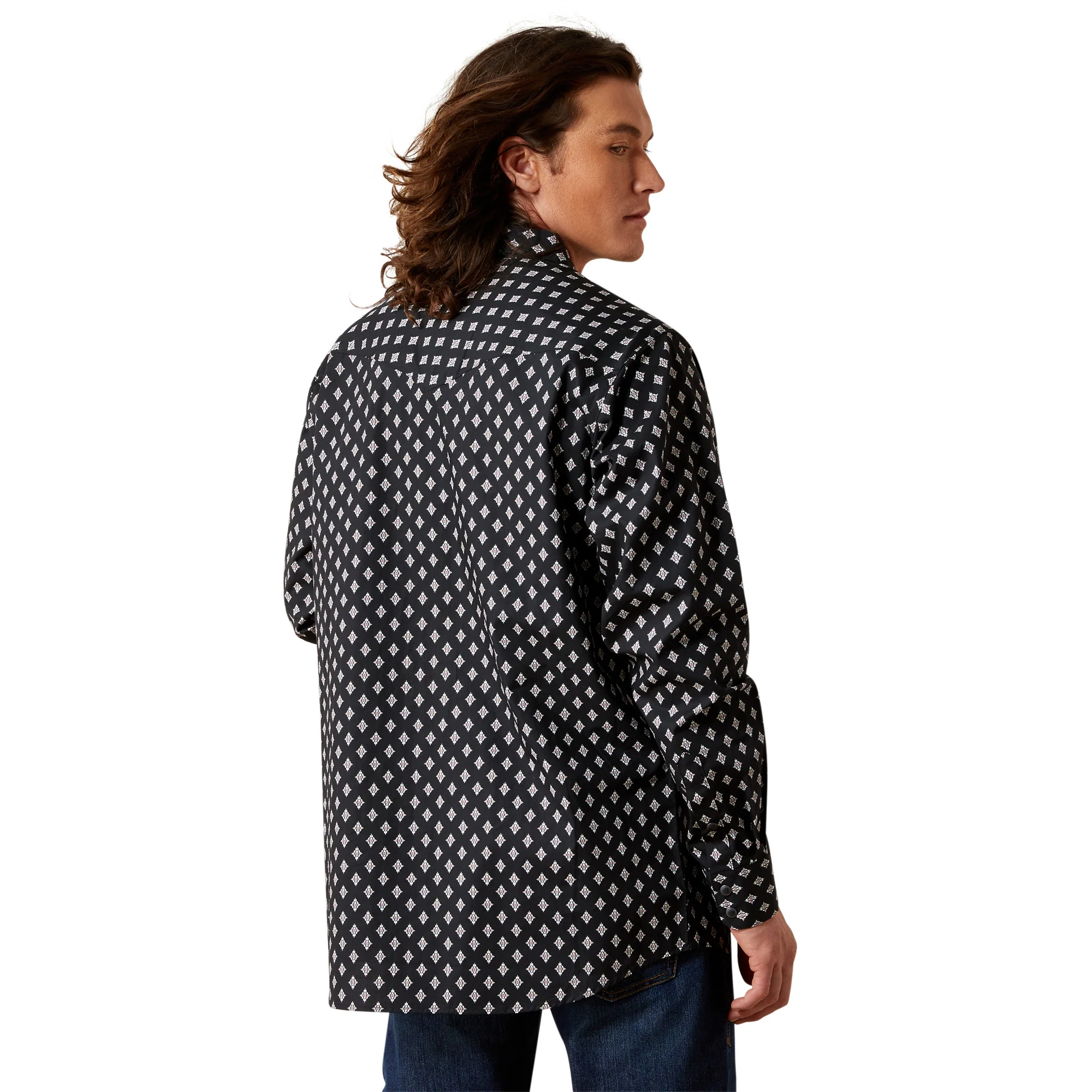 Men Ariat Shirt Felix Fitted 10065785 - Image 3