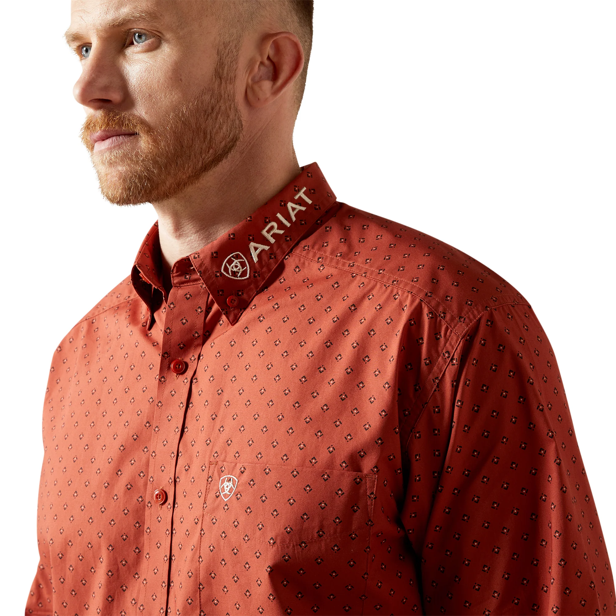 Men Ariat Shirt Porter Classic 10065813 - Image 3