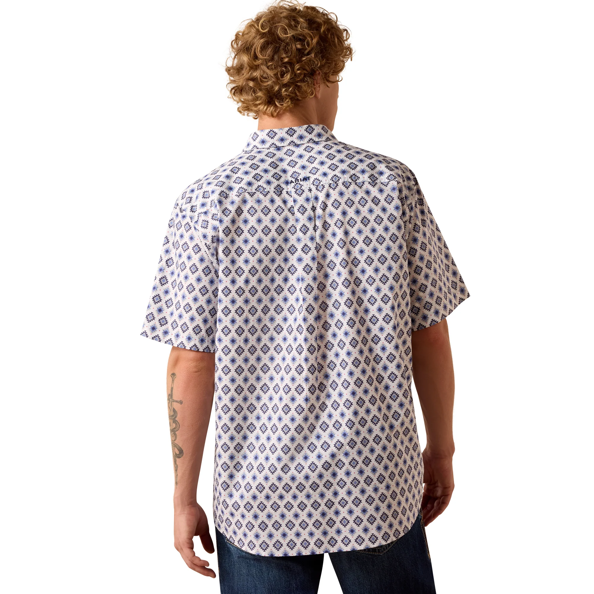 Men Ariat Shirt Baxter (SS) 10073527 - Image 3