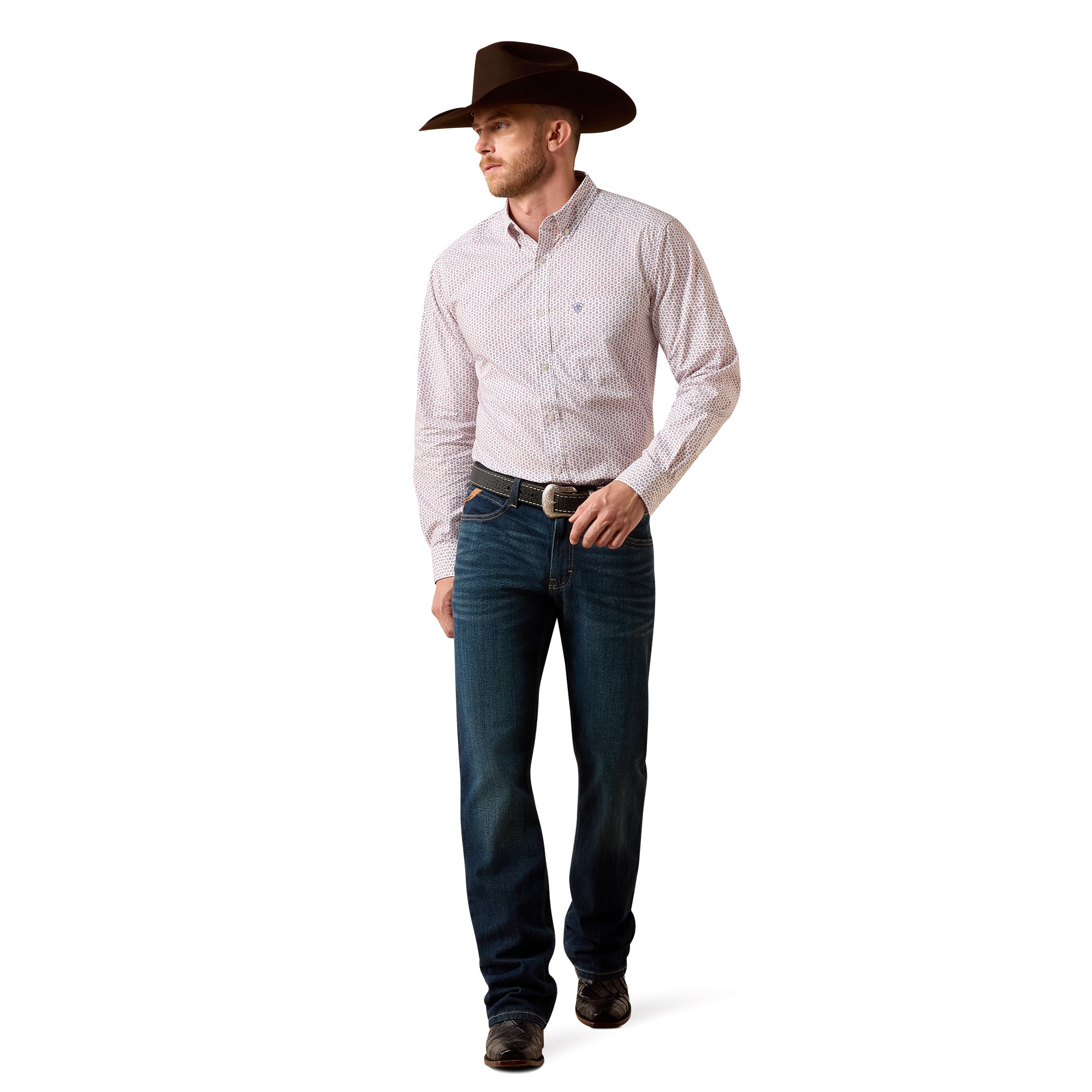 Men Ariat Shirt Brad (LS) 10073532 - Image 2