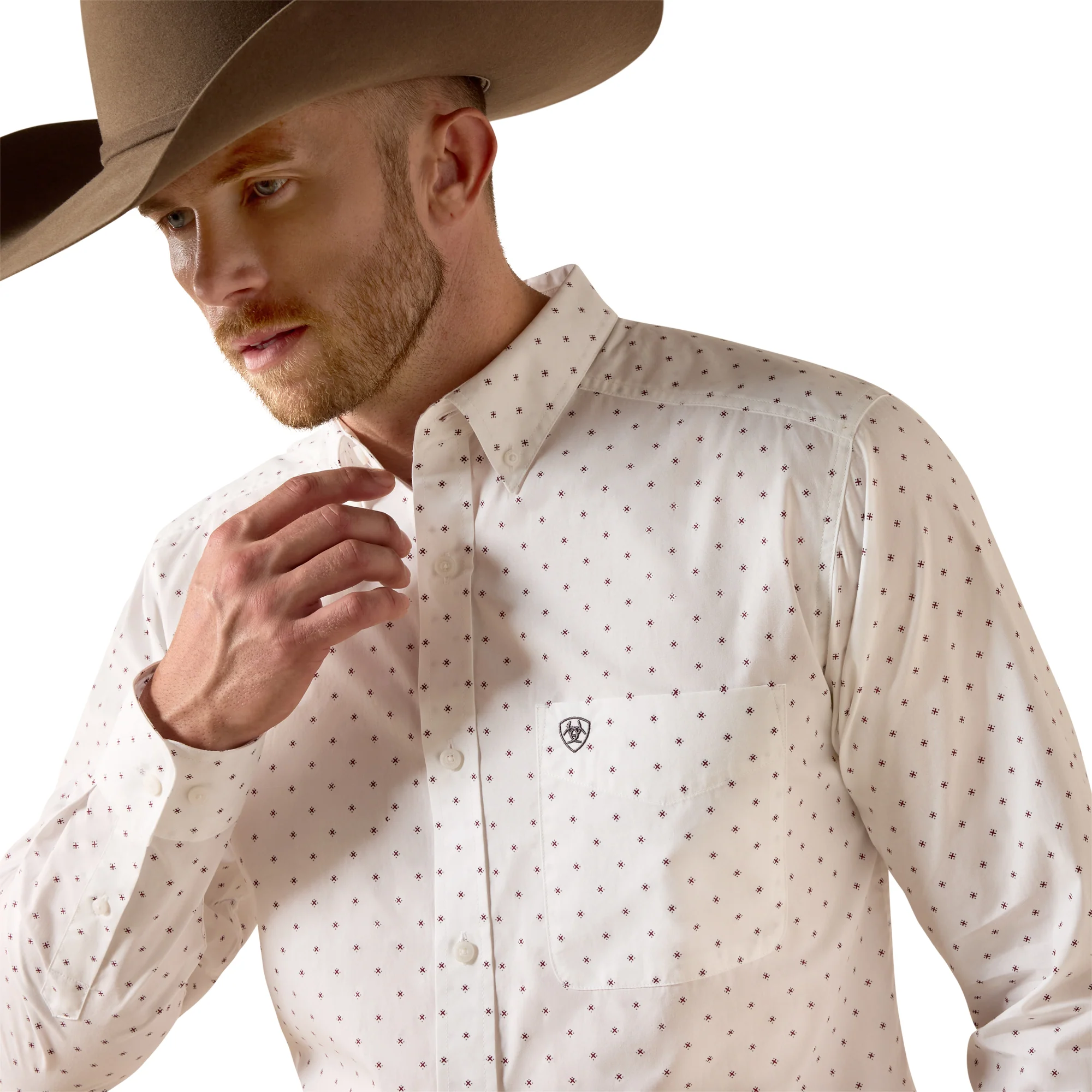 Men Ariat Shirt Casual Series Geo 10071596 - Image 2