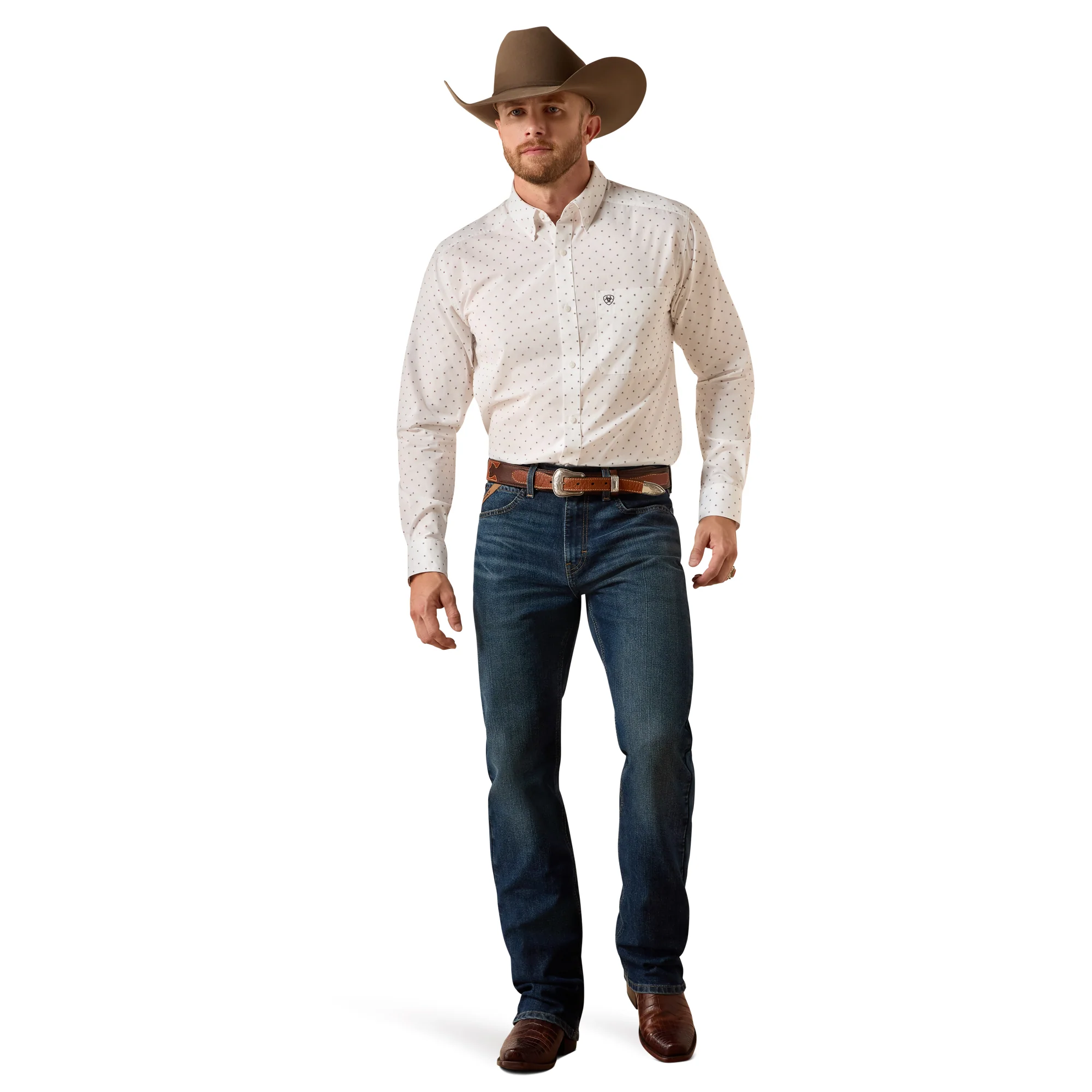 Men Ariat Shirt Casual Series Geo 10071596 - Image 4