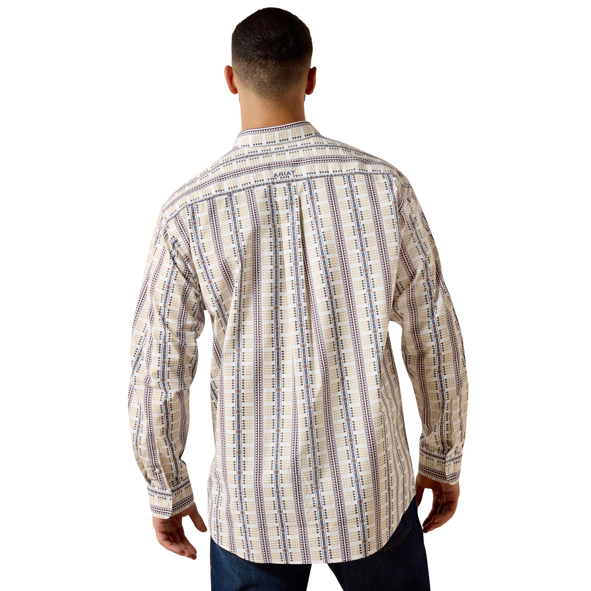 Men Ariat Shirt Daniel (LS) 10073627 - Image 3