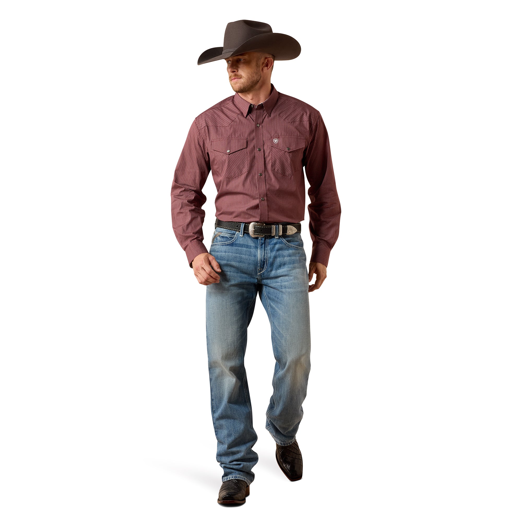 Men Ariat Shirt Dion (LS) 10073656 - Image 5