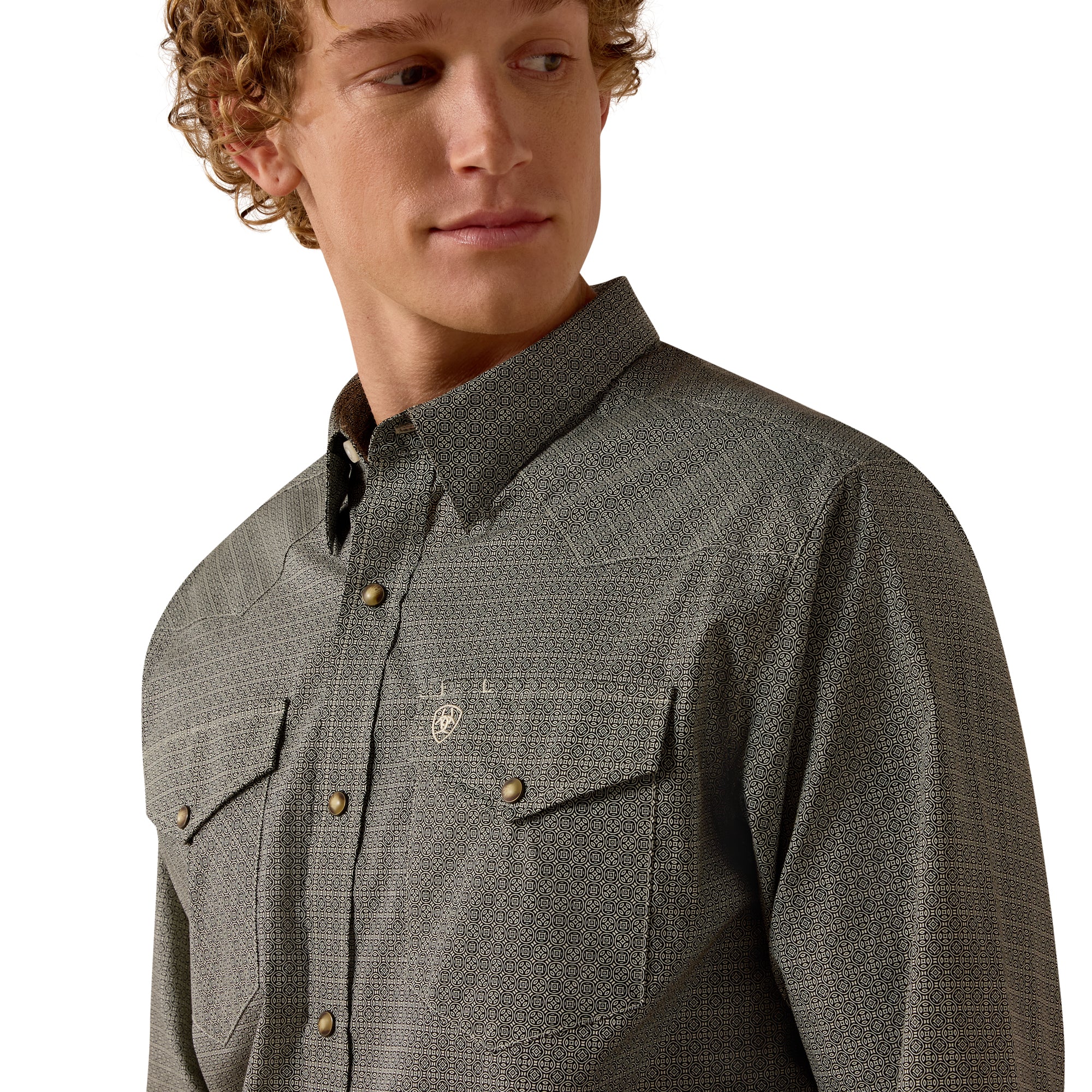 Men Ariat Shirt Floyd (LS) 10073624 - Image 2