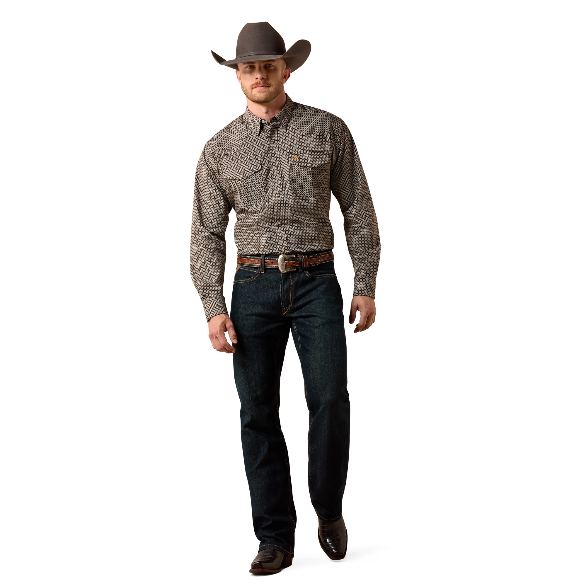 Men Ariat Shirt Frey (LS) 10073622 - Image 4