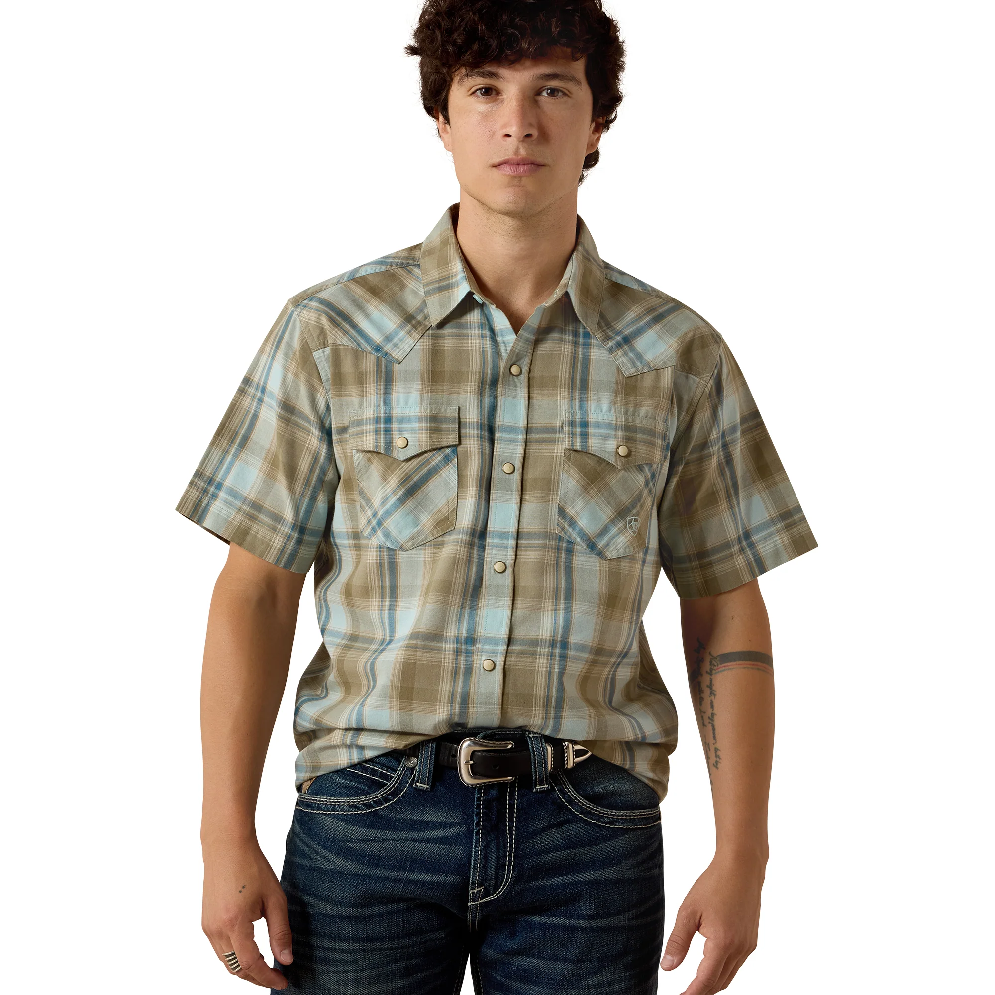 Men Ariat Shirt Hawk (SS) 10073577