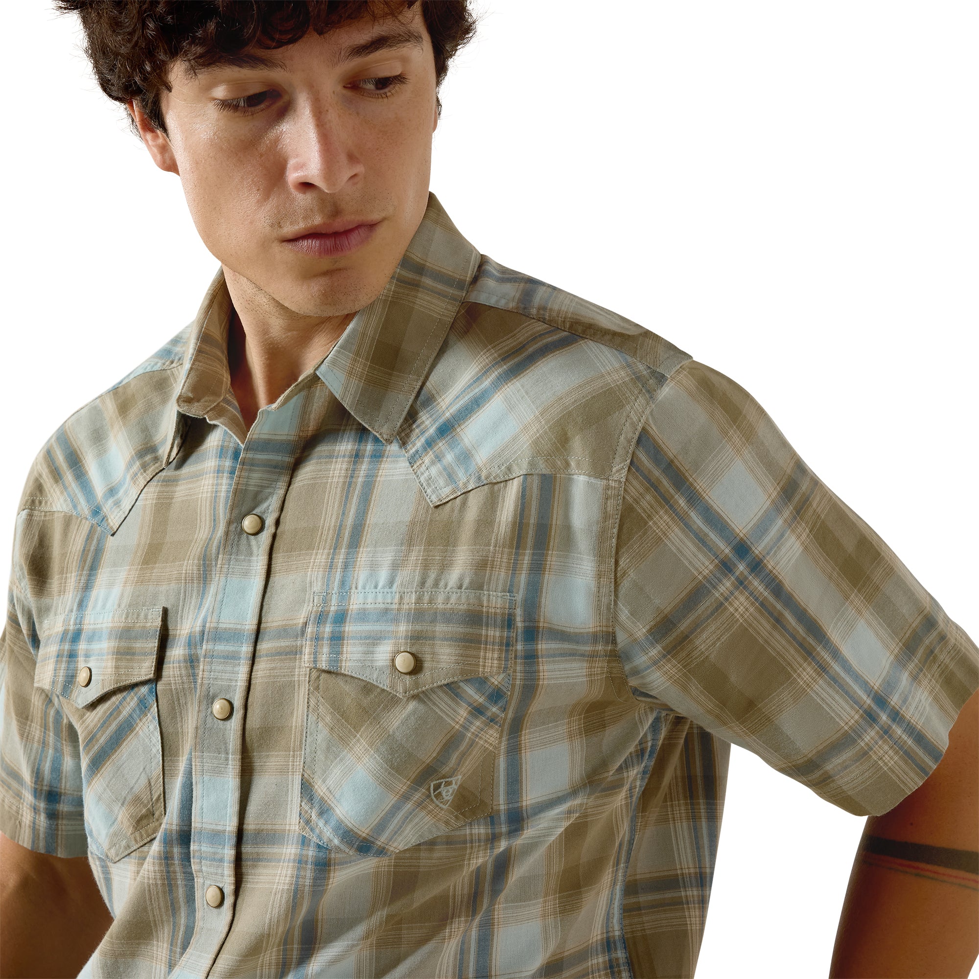 Men Ariat Shirt Hawk (SS) 10073577 - Image 2